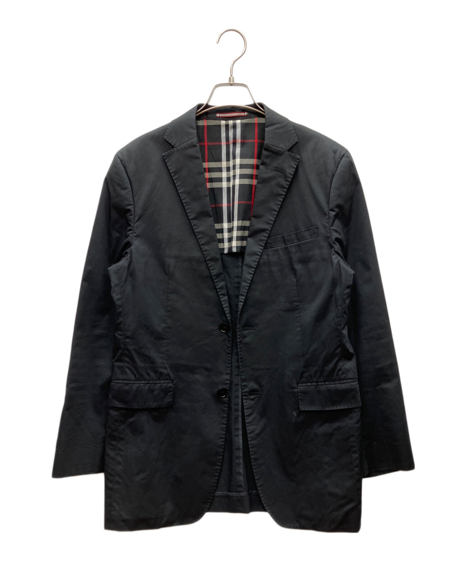 【杉ちゃん】BURBERRY BLACK LABEL テーラードジャケット 中古・古着通販】BURBERRY BLACK LABEL (バーバリーブラックレーベル
