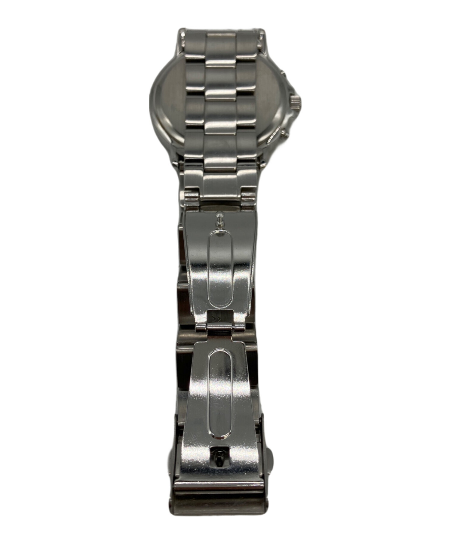 中古・古着通販】SEIKO (セイコー) ソーラー電波腕時計 ブラック