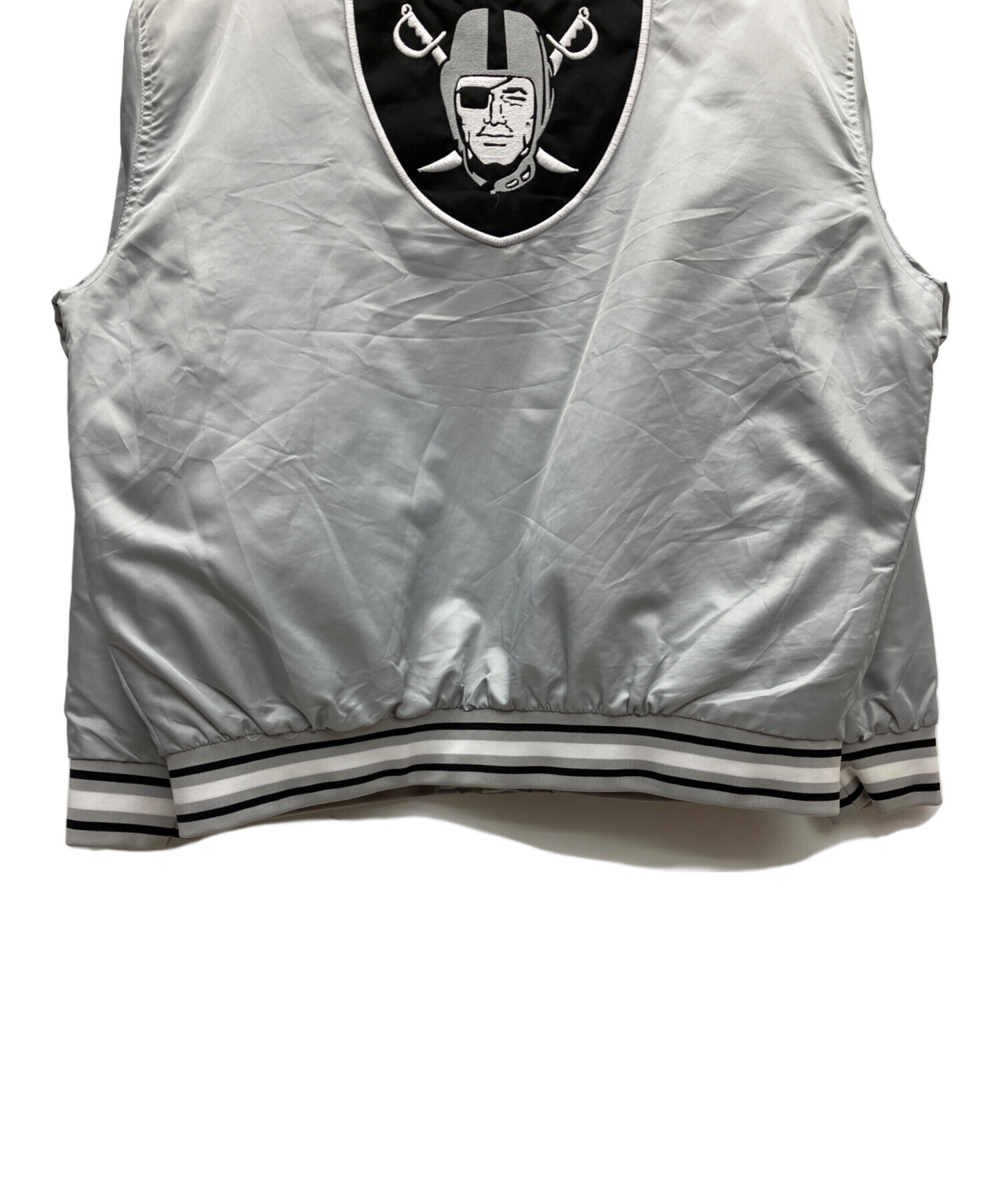 中古・古着通販】NFL (エヌエフエル) RAIDERS ライトグレー サイズ