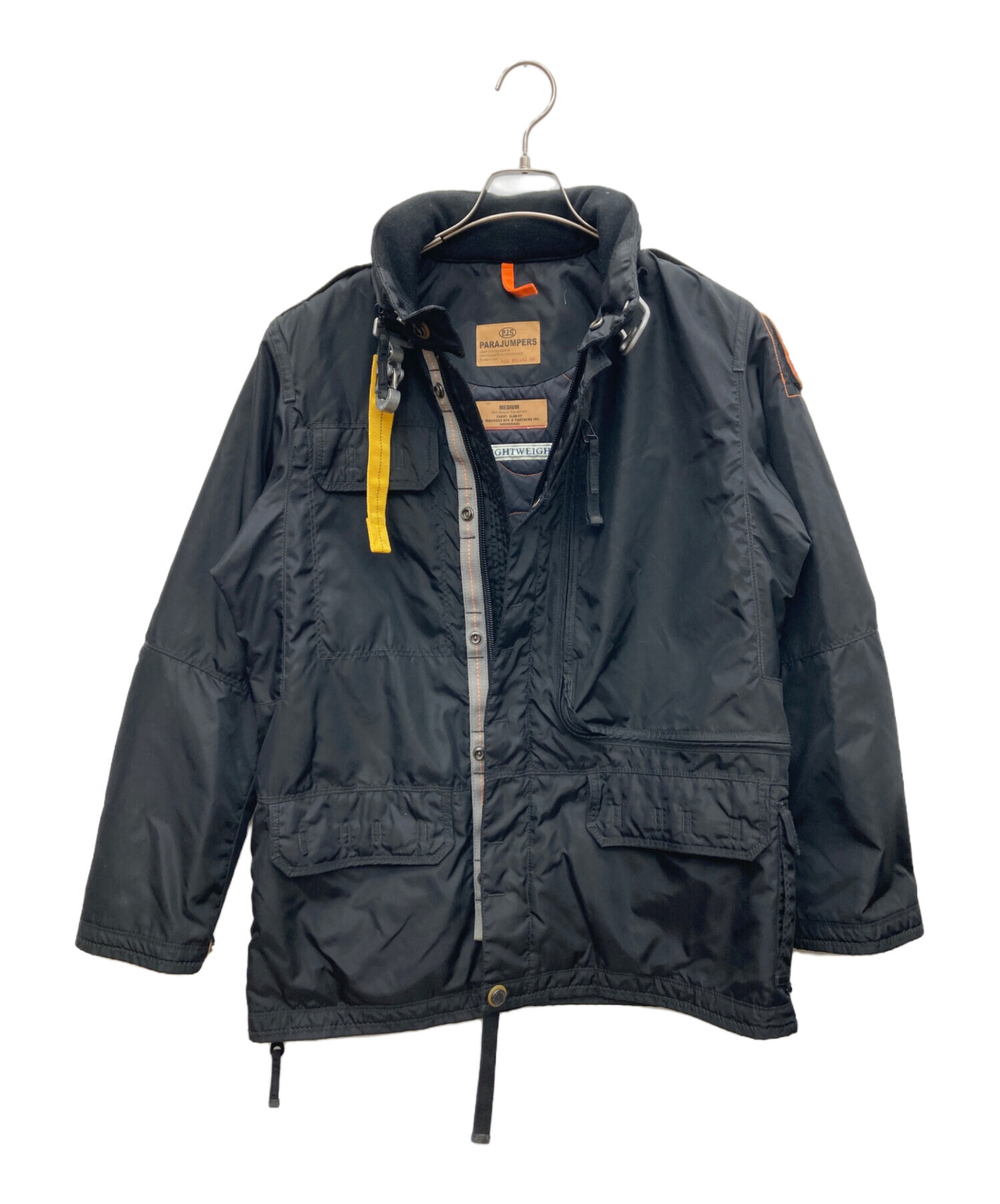 【未使用】PARAJUMPERS ディストレストレザー ジャケット 革ジャン 中古・古着通販】PARAJUMPERS (パラジャンパーズ) 中綿ジャケット