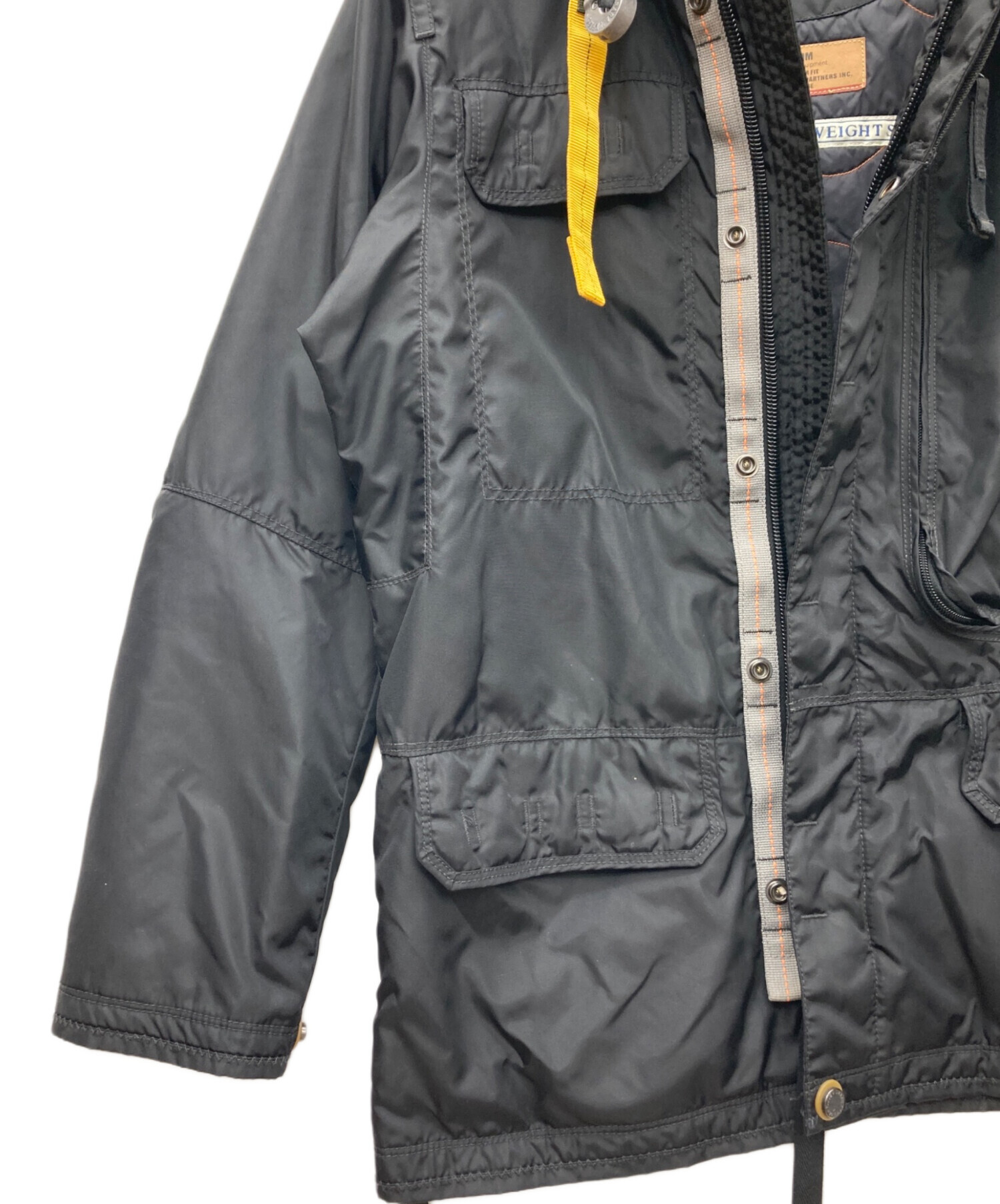【未使用】PARAJUMPERS ディストレストレザー ジャケット 革ジャン 中古・古着通販】PARAJUMPERS (パラジャンパーズ) 中綿ジャケット