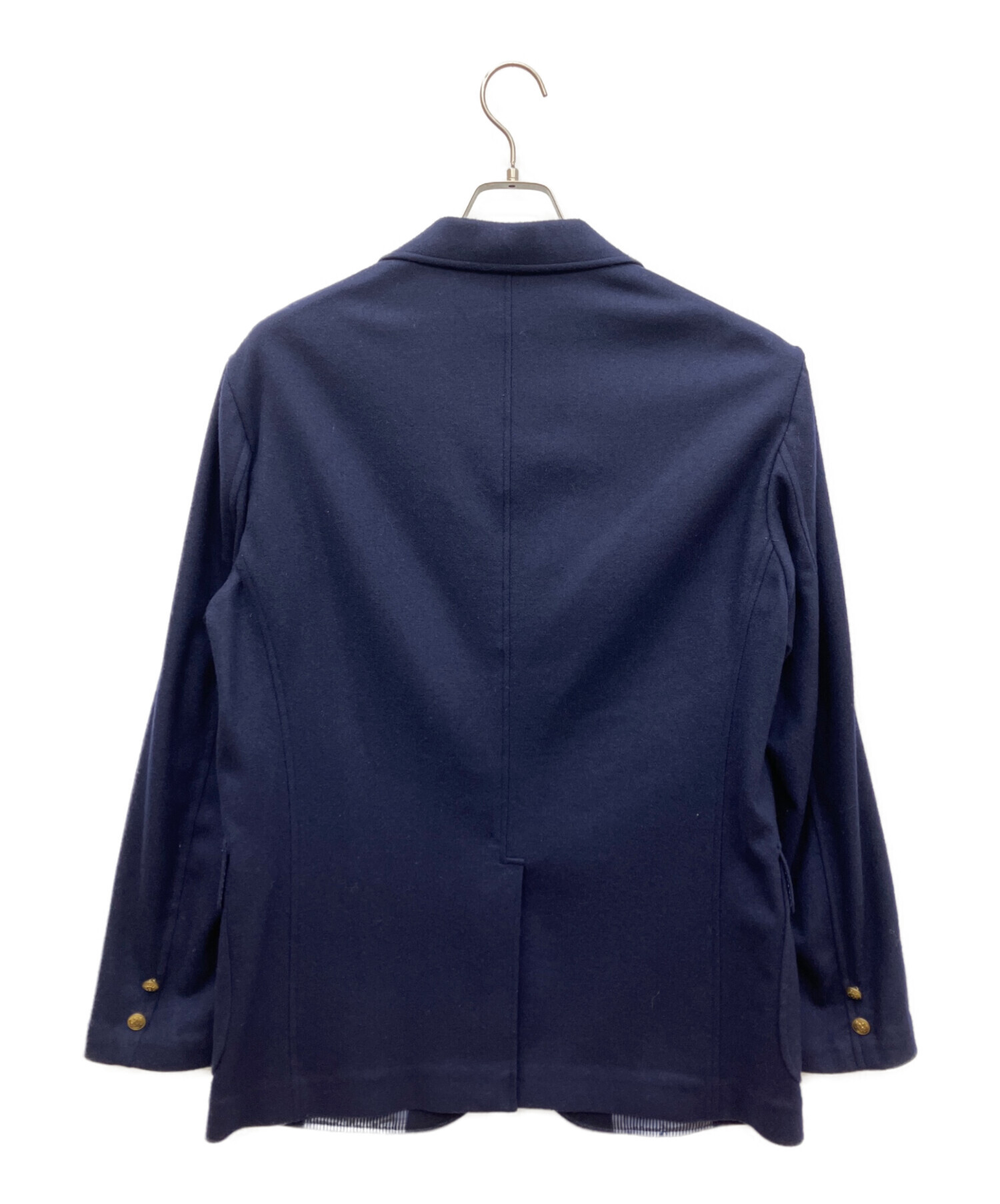 中古・古着通販】BLUE BLUE (ブルーブルー) 3B金釦ブレザー ネイビー