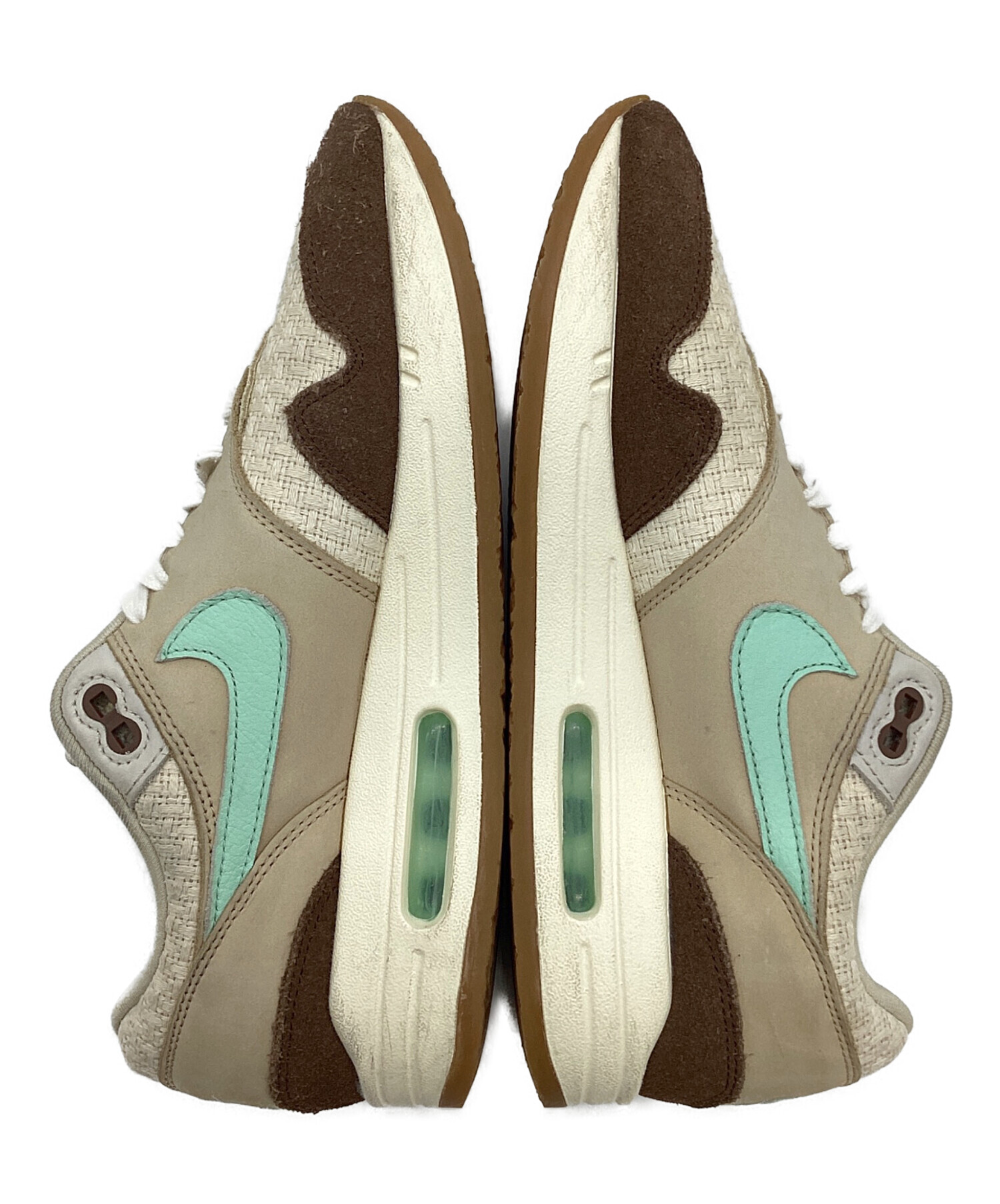 中古・古着通販】NIKE (ナイキ) AIR MAX1 Crepe Hemp ブラウン サイズ 