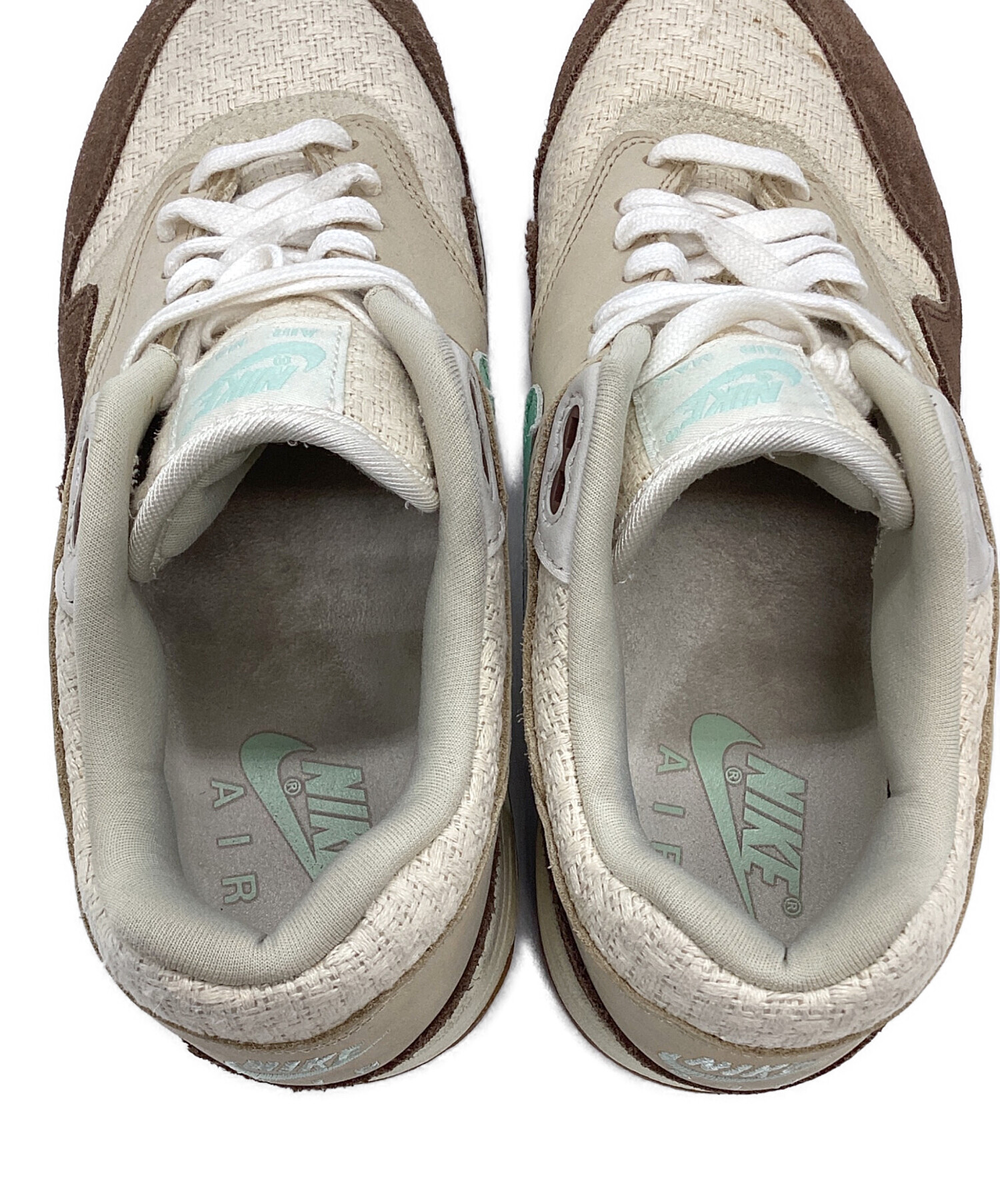中古・古着通販】NIKE (ナイキ) AIR MAX1 Crepe Hemp ブラウン サイズ 