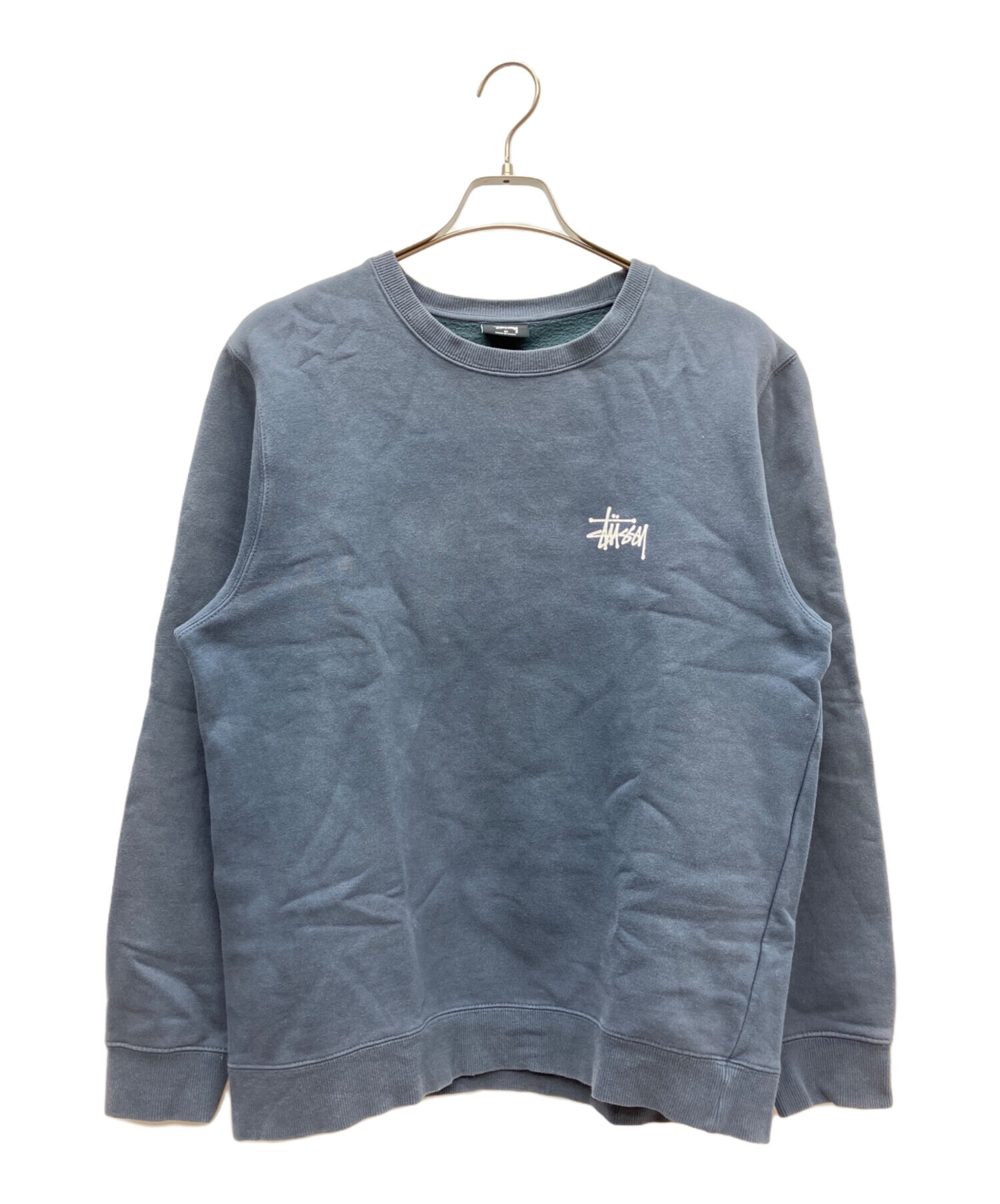 中古・古着通販】stussy (ステューシー) ロゴスウェット ネイビー 