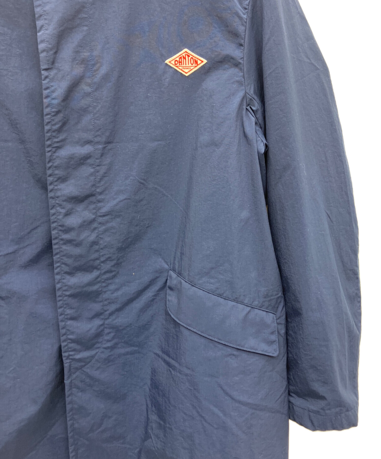 中古・古着通販】DANTON (ダントン) ナイロンコート ネイビー サイズ