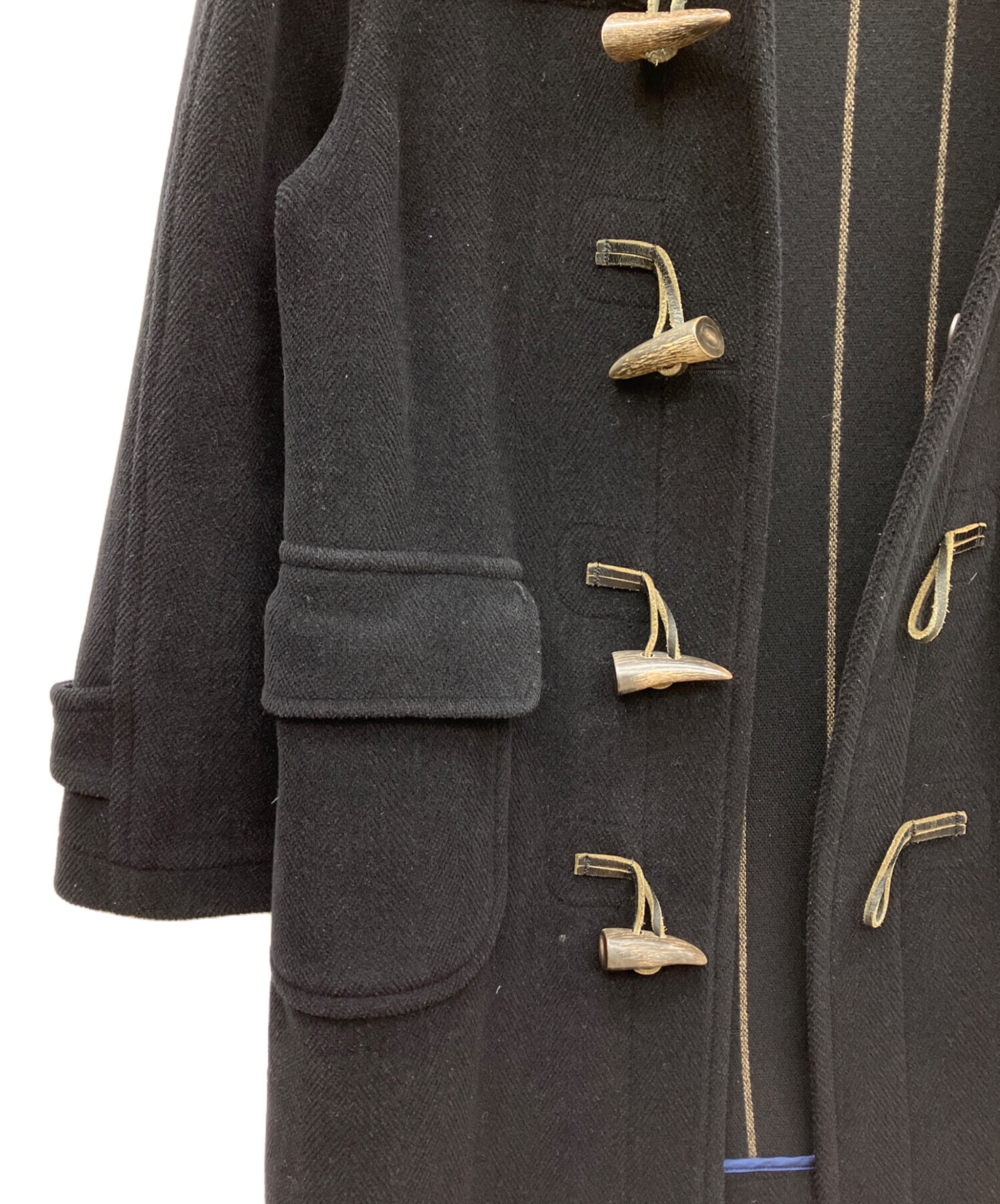 中古・古着通販】PAUL SMITH (ポールスミス) ダッフルコート ブラック