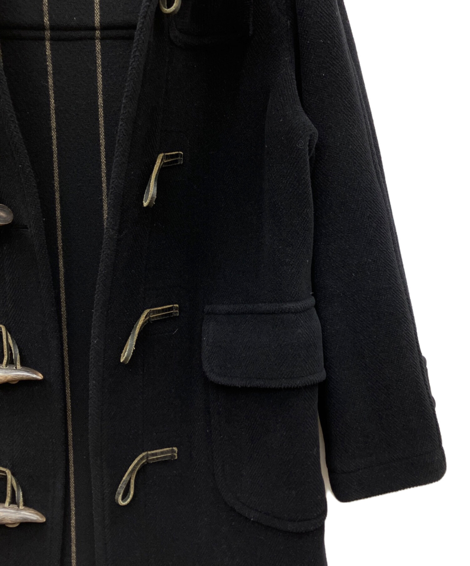 中古・古着通販】PAUL SMITH (ポールスミス) ダッフルコート ブラック