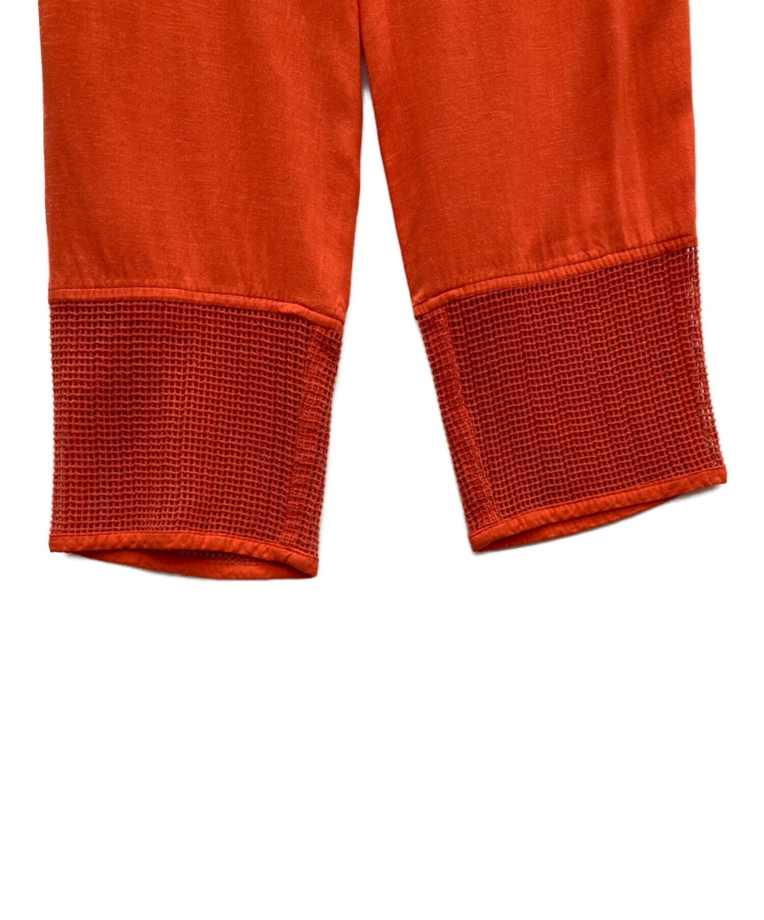 イッセイミヤケ　サイズ3 中古・古着通販】ISSEY MIYAKE (イッセイミヤケ) パンツ オレンジ