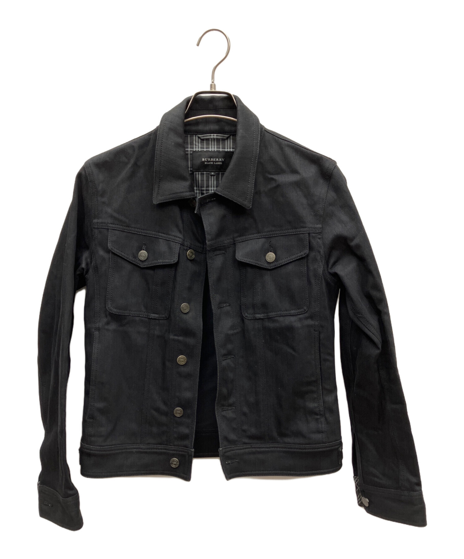 BURBERRY BLACK LABEL デニムジャケット Mサイズ 中古・古着通販】BURBERRY BLACK LABEL (バーバリーブラックレーベル