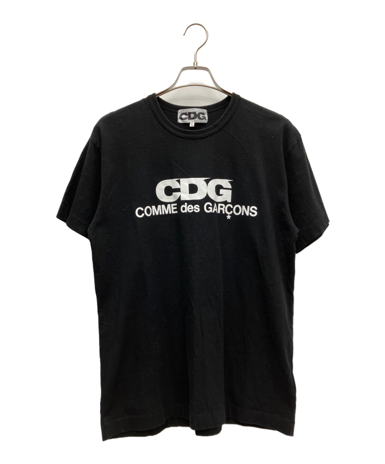 CDG シーディージー Tシャツ・カットソー メンズ 【古着】【中古】 中古・古着通販】CDG (シーディージー) Tシャツ ブラック サイズ:XL