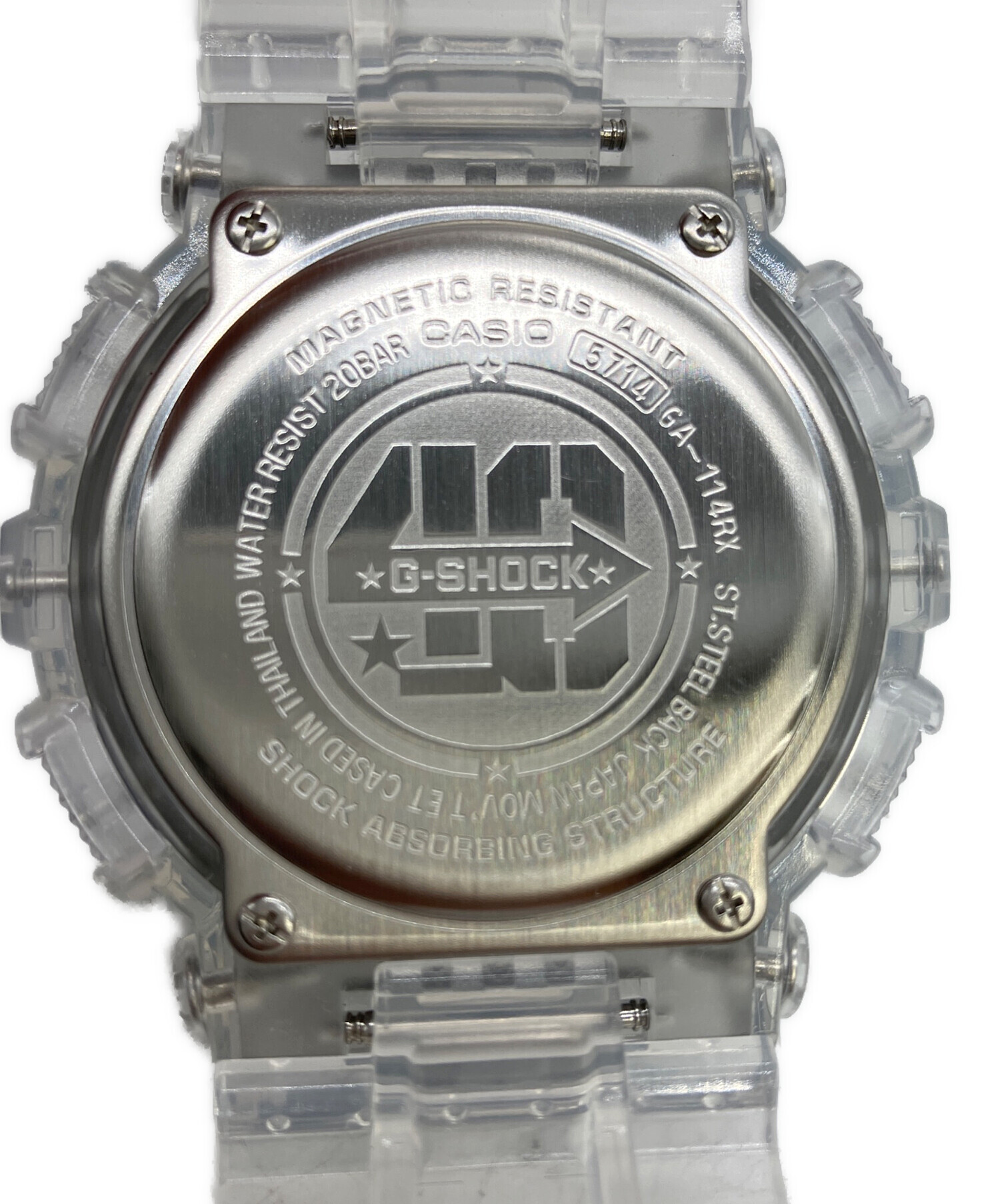 中古・古着通販】CASIO (カシオ) G-SHOCK 40th Clear Remix｜ブランド 