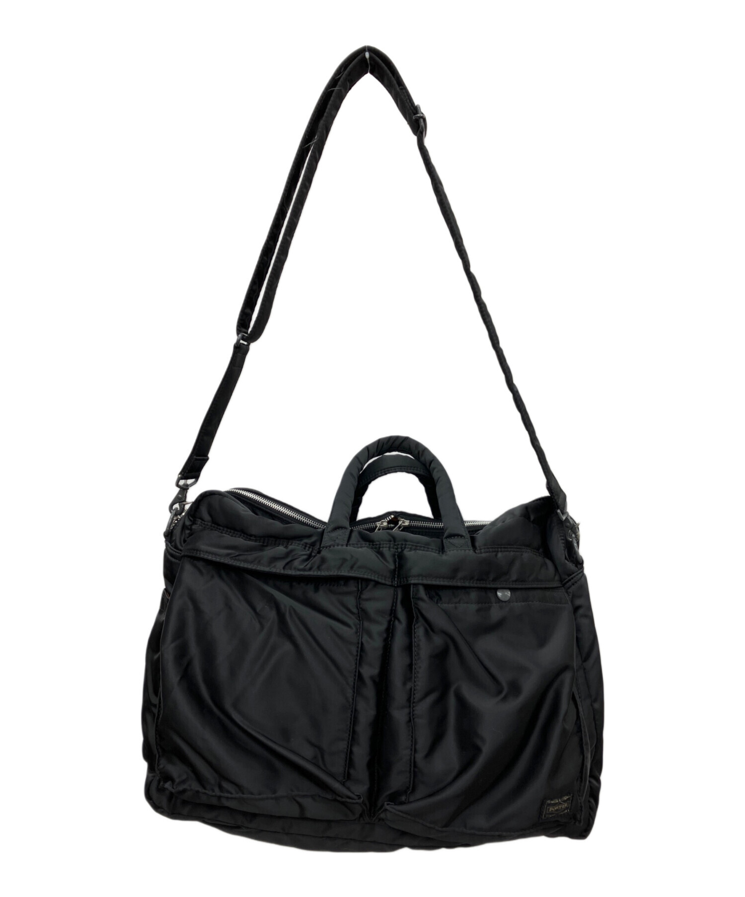 中古・古着通販】PORTER (ポーター) 2WAYブリーフケース ブラック