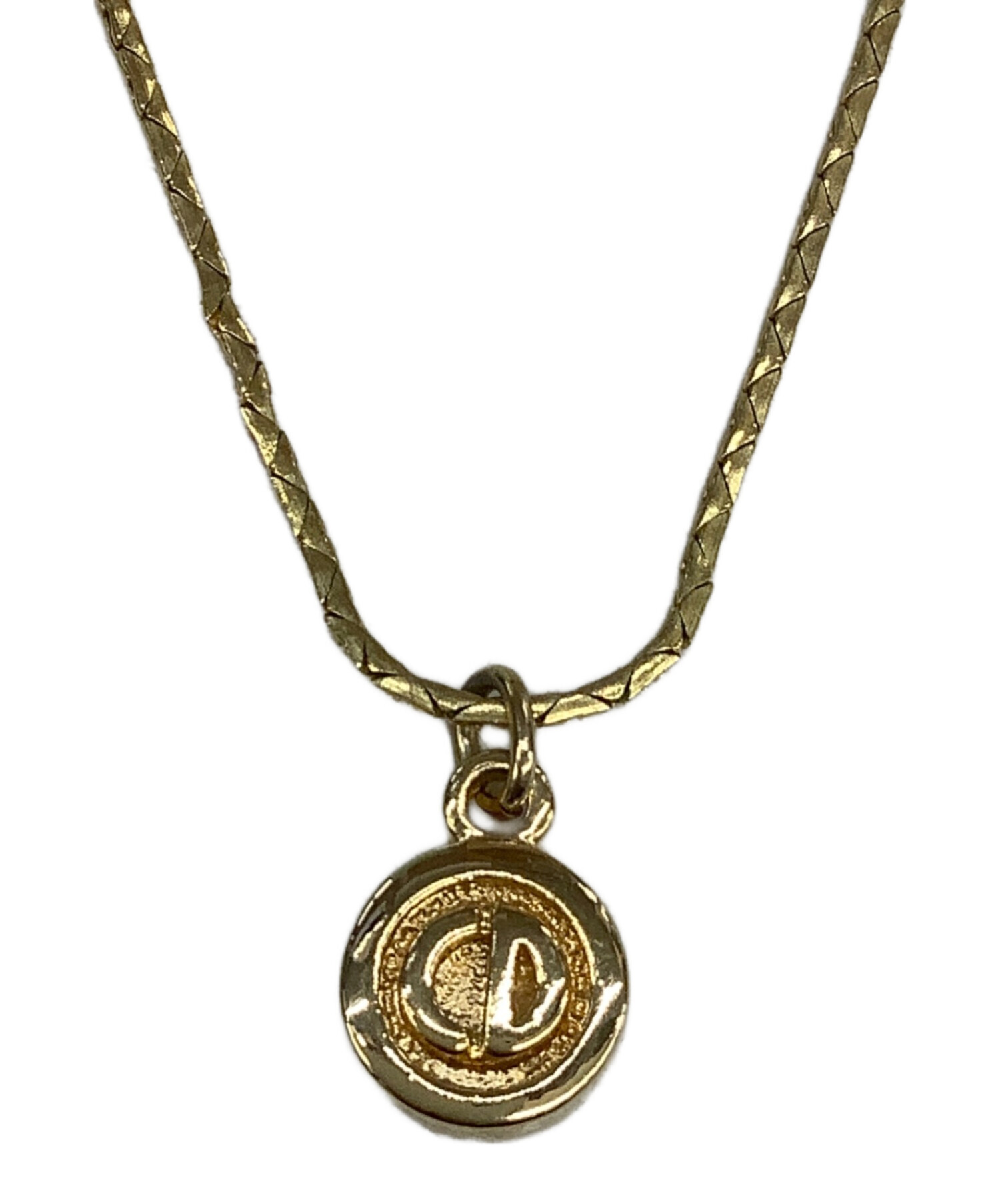 ChristianDior ヴィンテージネックレス　ゴールド 中古・古着通販】Christian Dior (クリスチャン ディオール