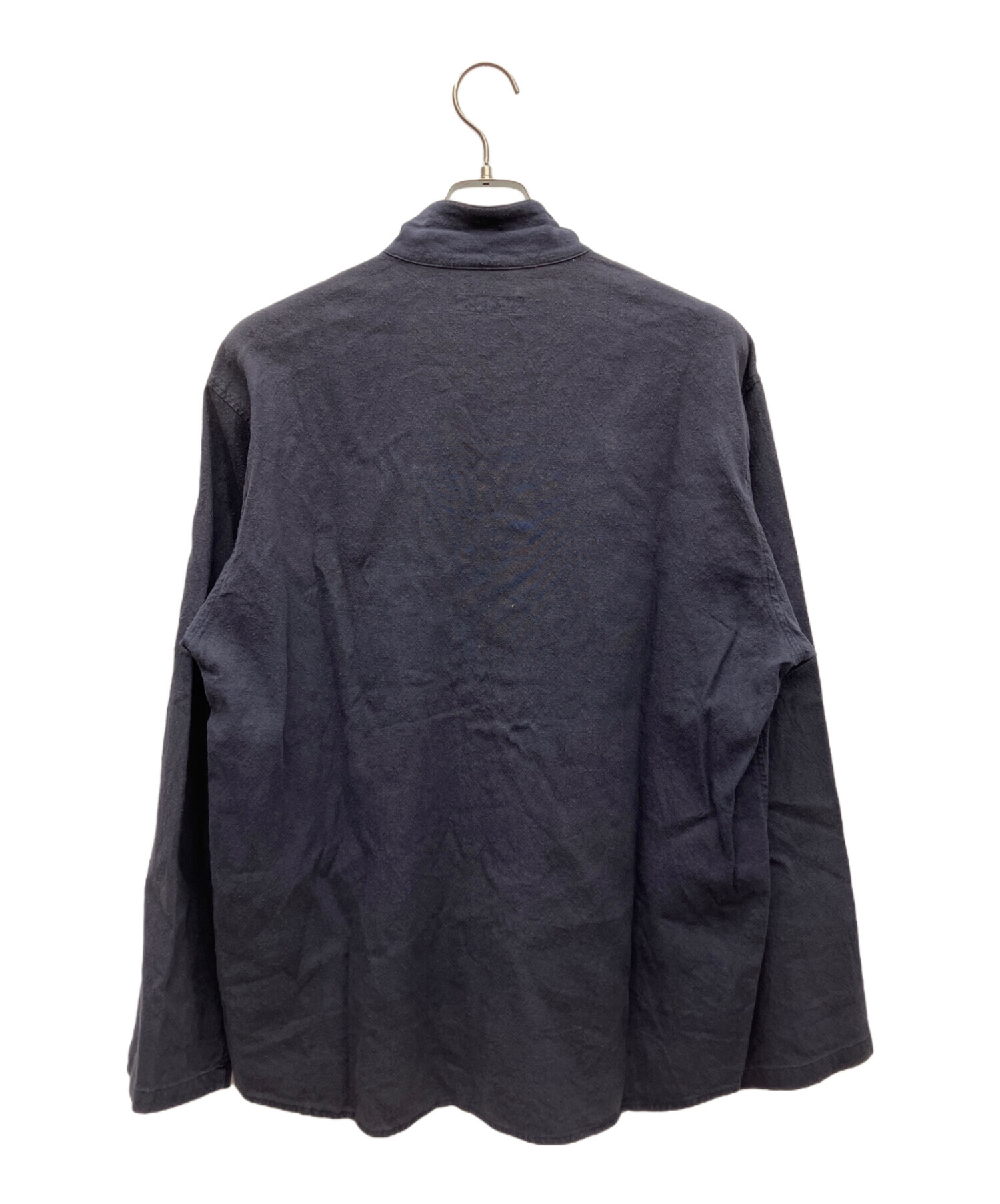 中古・古着通販】CONFECT (コンフェクト) リネンシャツ ネイビー