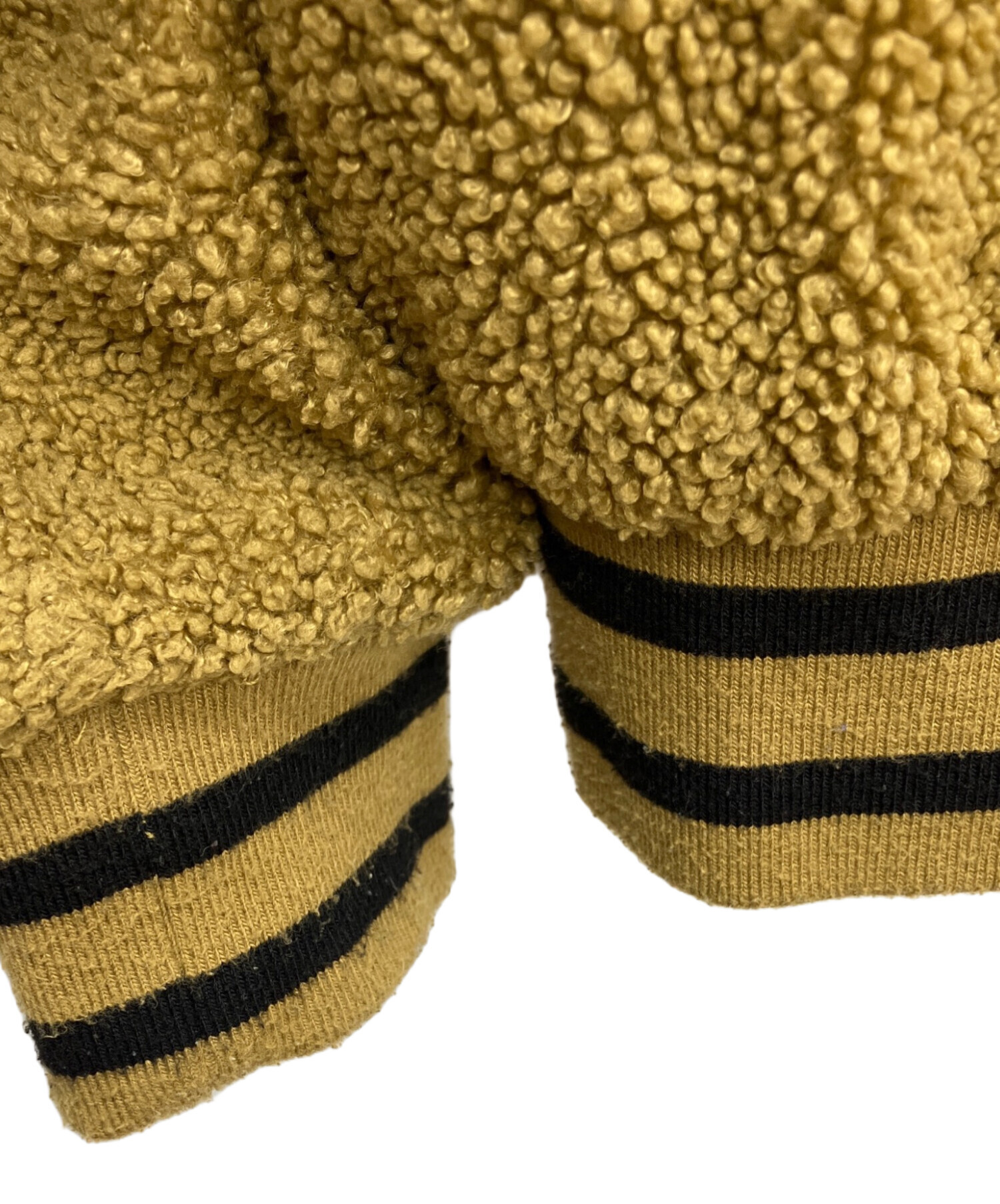 中古・古着通販】stussy (ステューシー) ボアジャケット ブラウン