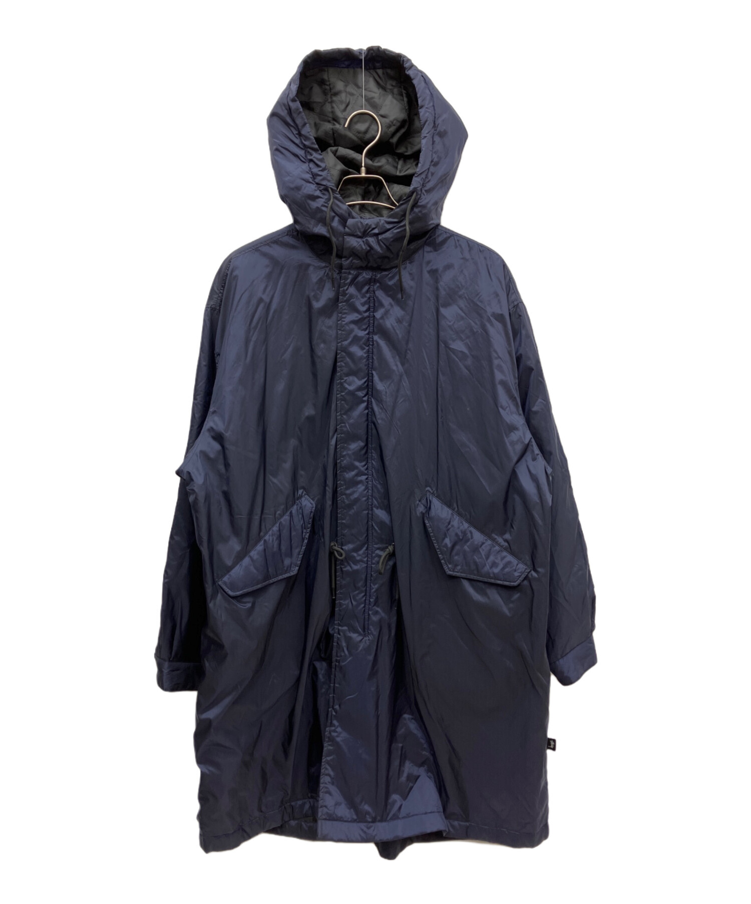 STUSSY ステューシー コート（その他） メンズ 【古着】【中古】 中古・古着通販】stussy (ステューシー) ナイロンコート ネイビー