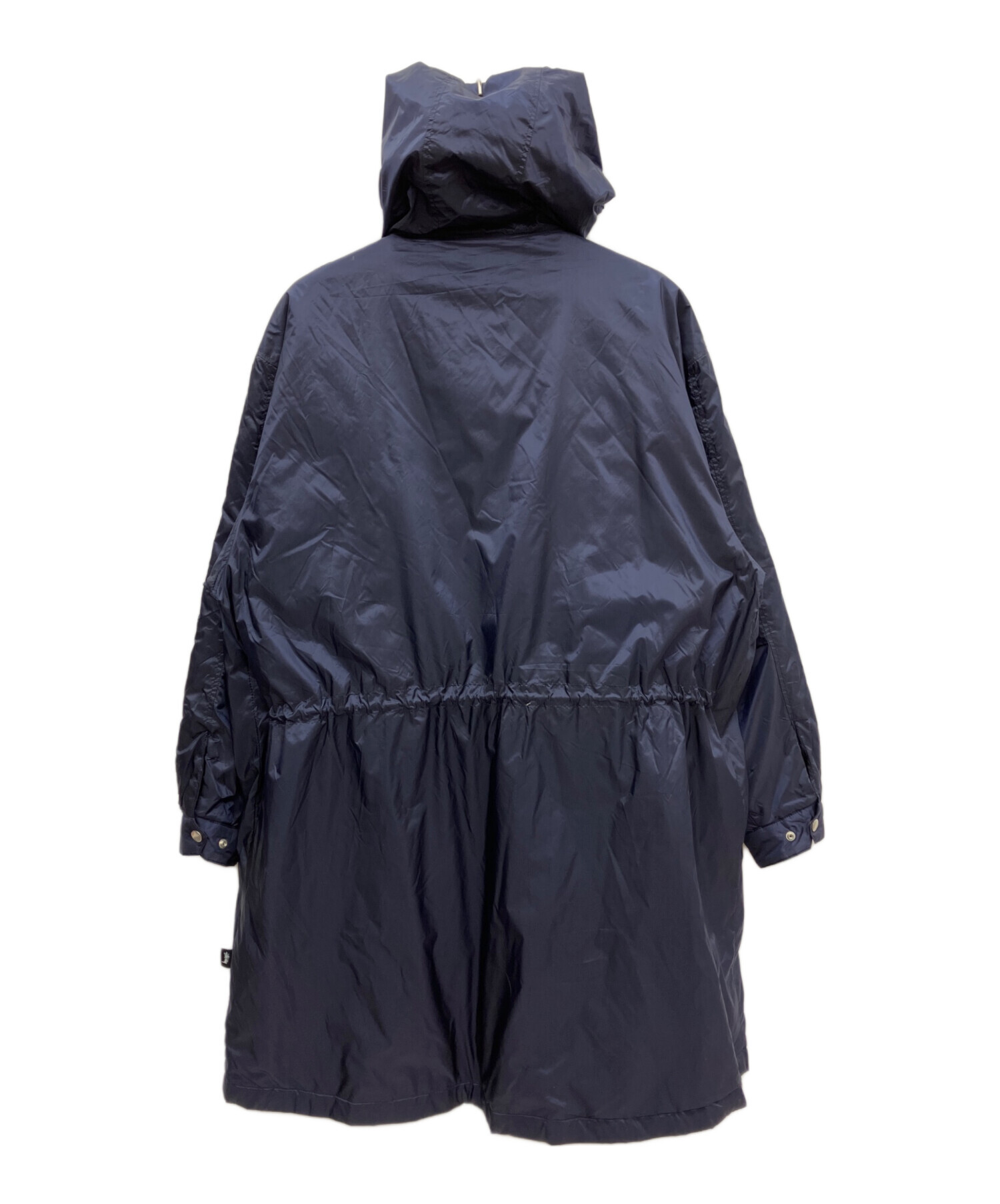 中古・古着通販】stussy (ステューシー) ナイロンコート ネイビー