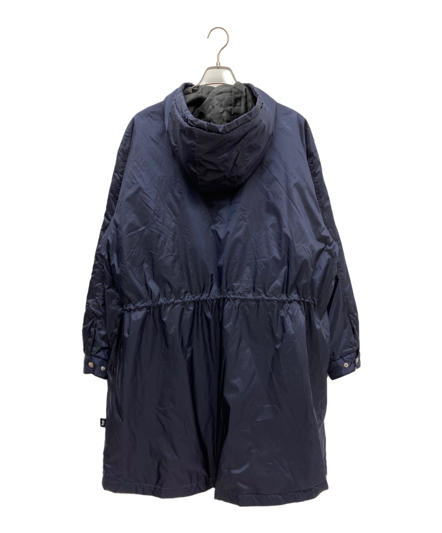 中古・古着通販】stussy (ステューシー) ナイロンコート ネイビー 
