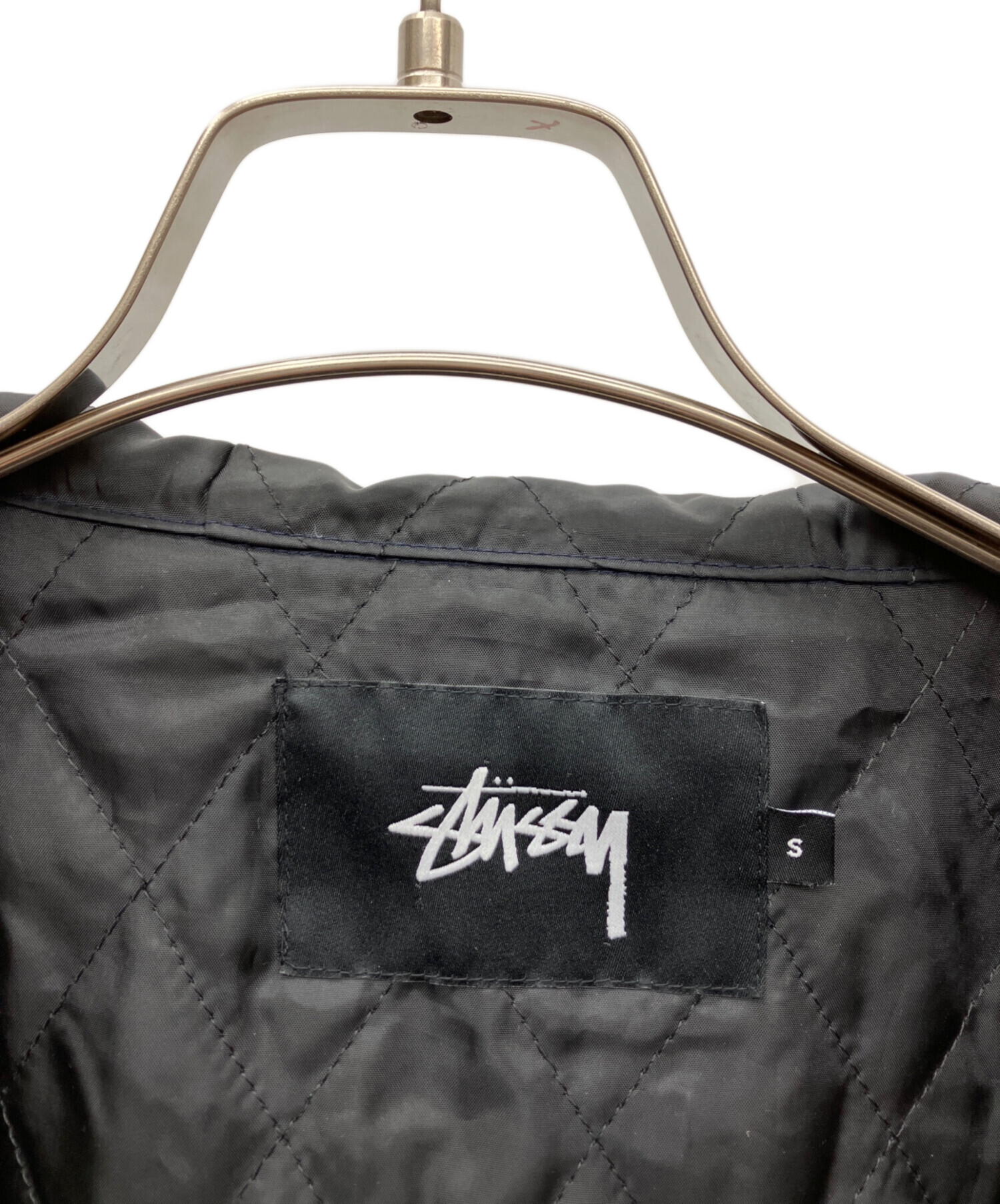 中古・古着通販】stussy (ステューシー) ナイロンコート ネイビー