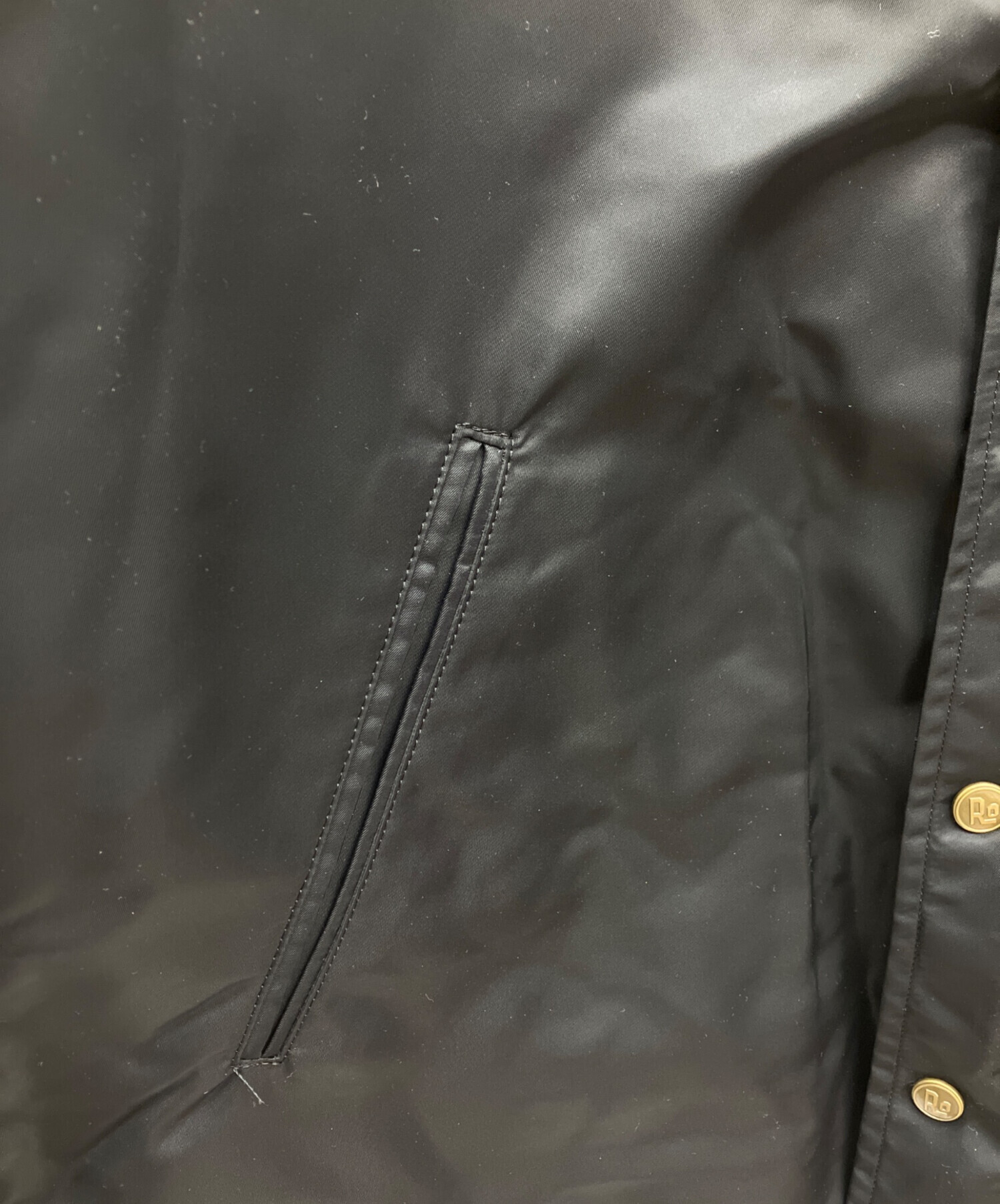 中古・古着通販】ROTAR (ローター) ナイロンファラオコート ブラック 中古・古着通販】ROTAR (ローター) ナイロンファラオコート ブラック