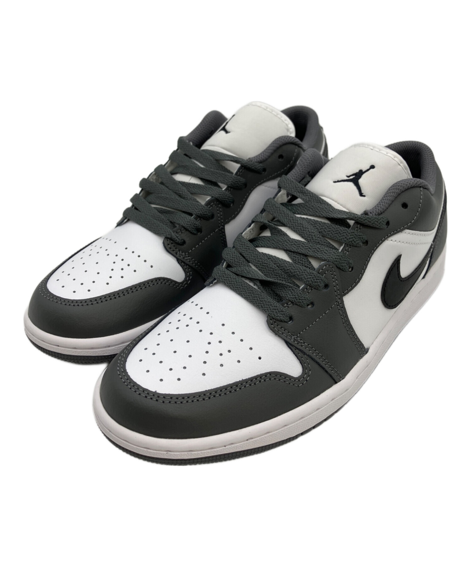 中古・古着通販】NIKE (ナイキ) AIR JORDAN 1 LOW WHITE/BLACK-IRON 