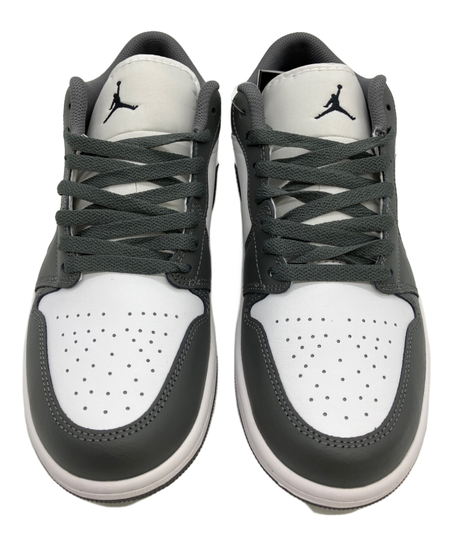 中古・古着通販】NIKE (ナイキ) AIR JORDAN 1 LOW WHITE/BLACK-IRON 