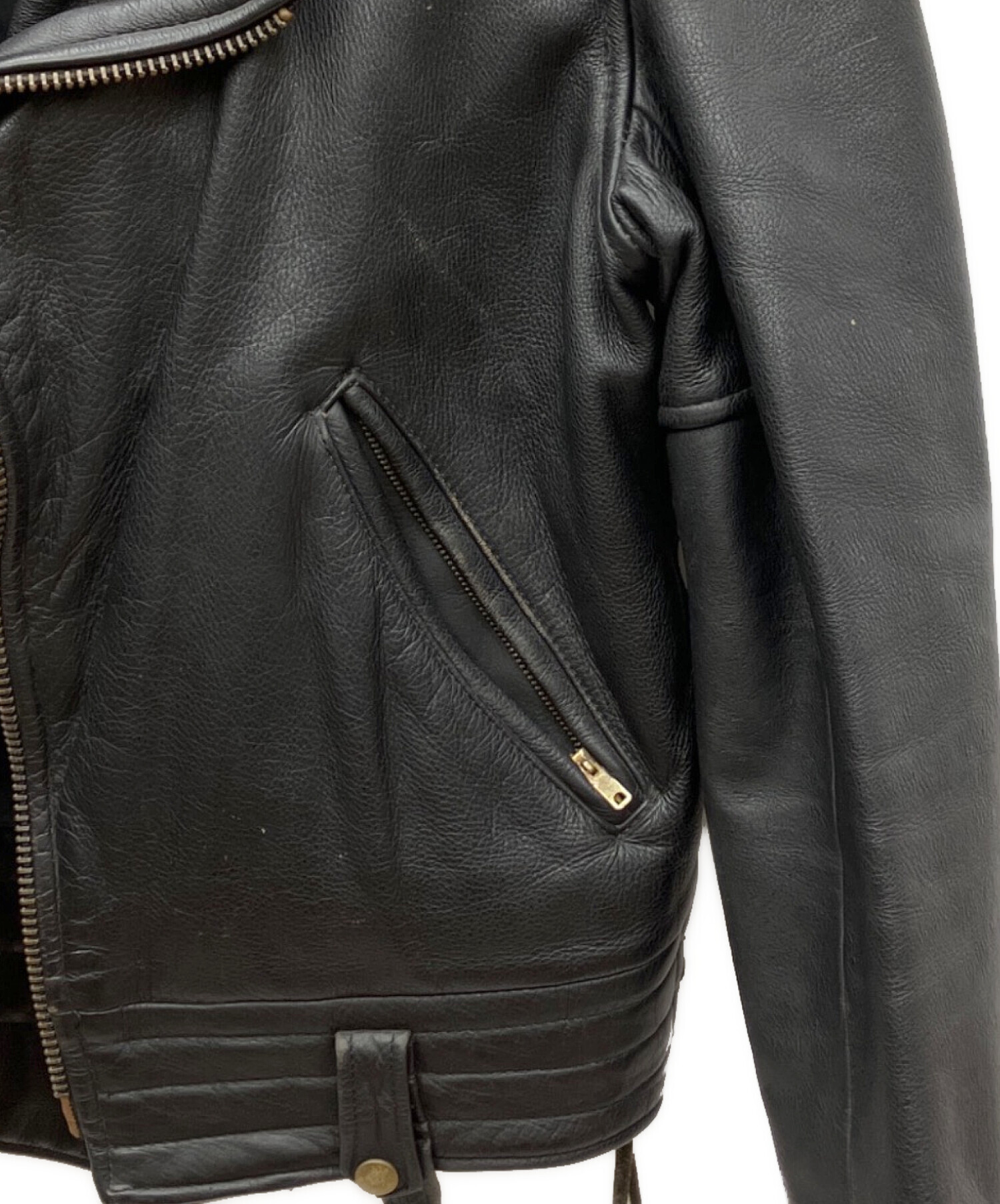 BRANDED GARMENTS 90s USA製　黒ライダースジャケット 中古・古着通販】BRANDED GARMENTS (ブランデッドガーメンツ