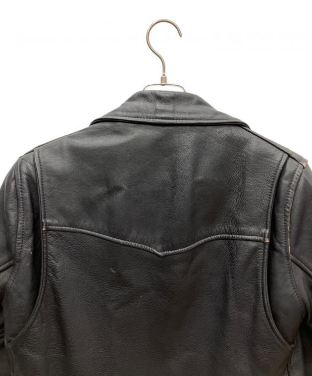branded garments 70s レザージャケット ブラック branded garments 70s レザージャケット ブラック BRANDED GARMENTS