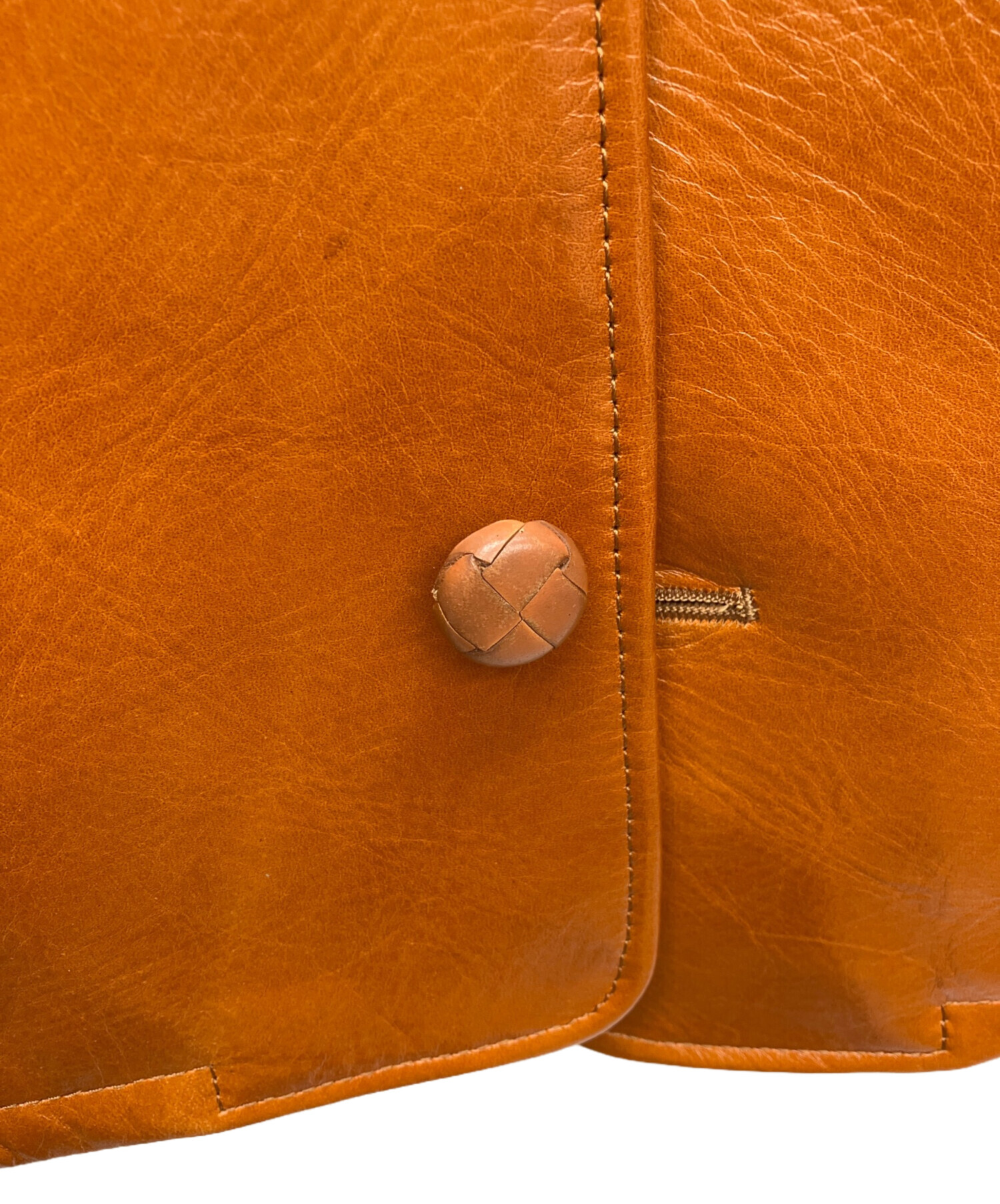 中古・古着通販】ORGUEIL (オルゲイユ) レザージャケット キャメル