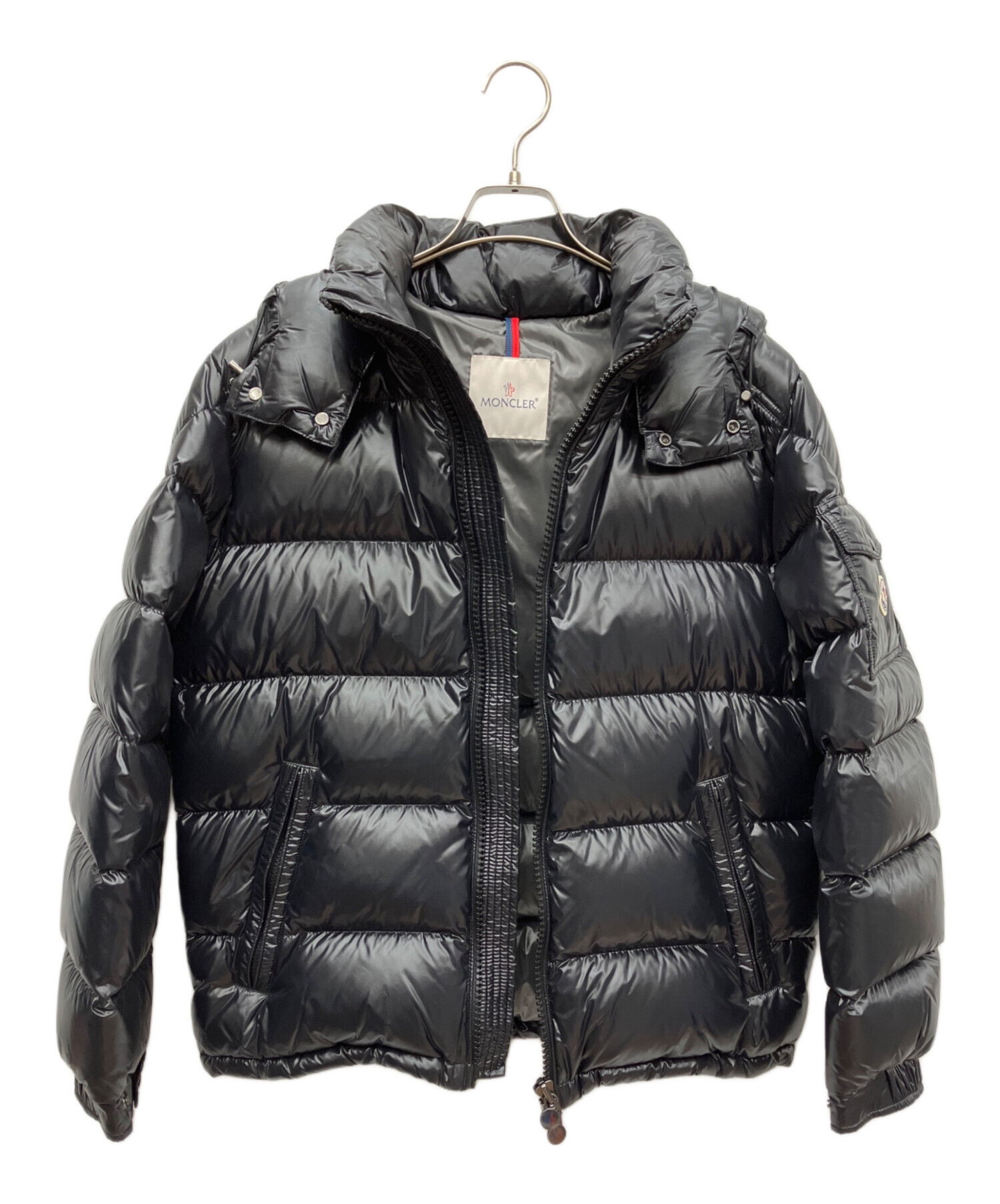 中古・古着通販】MONCLER (モンクレール) ダウンジャケット ブラック 