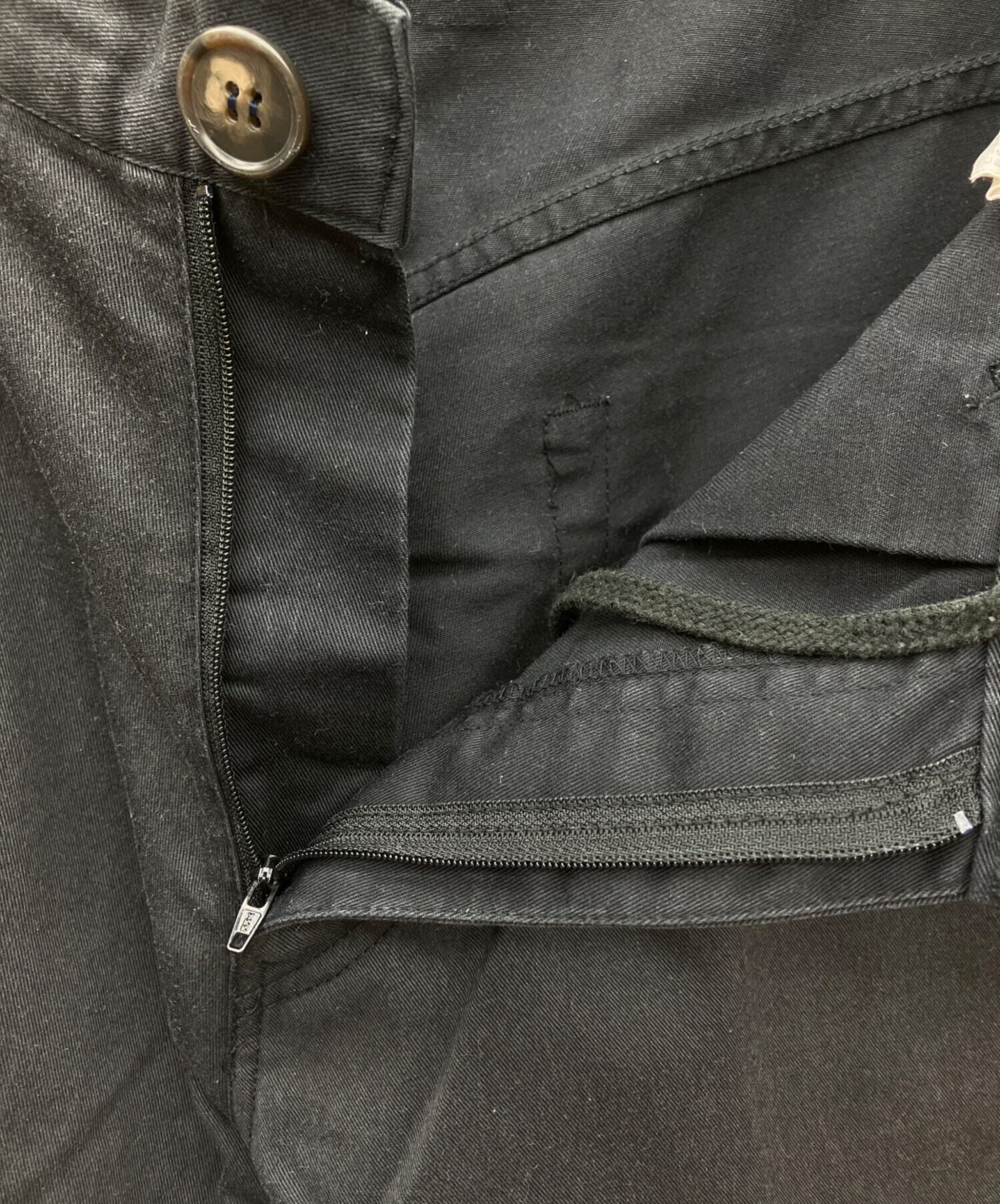 中古・古着通販】EVISU (エヴィス) ハーフパンツ ブラック サイズ:W34