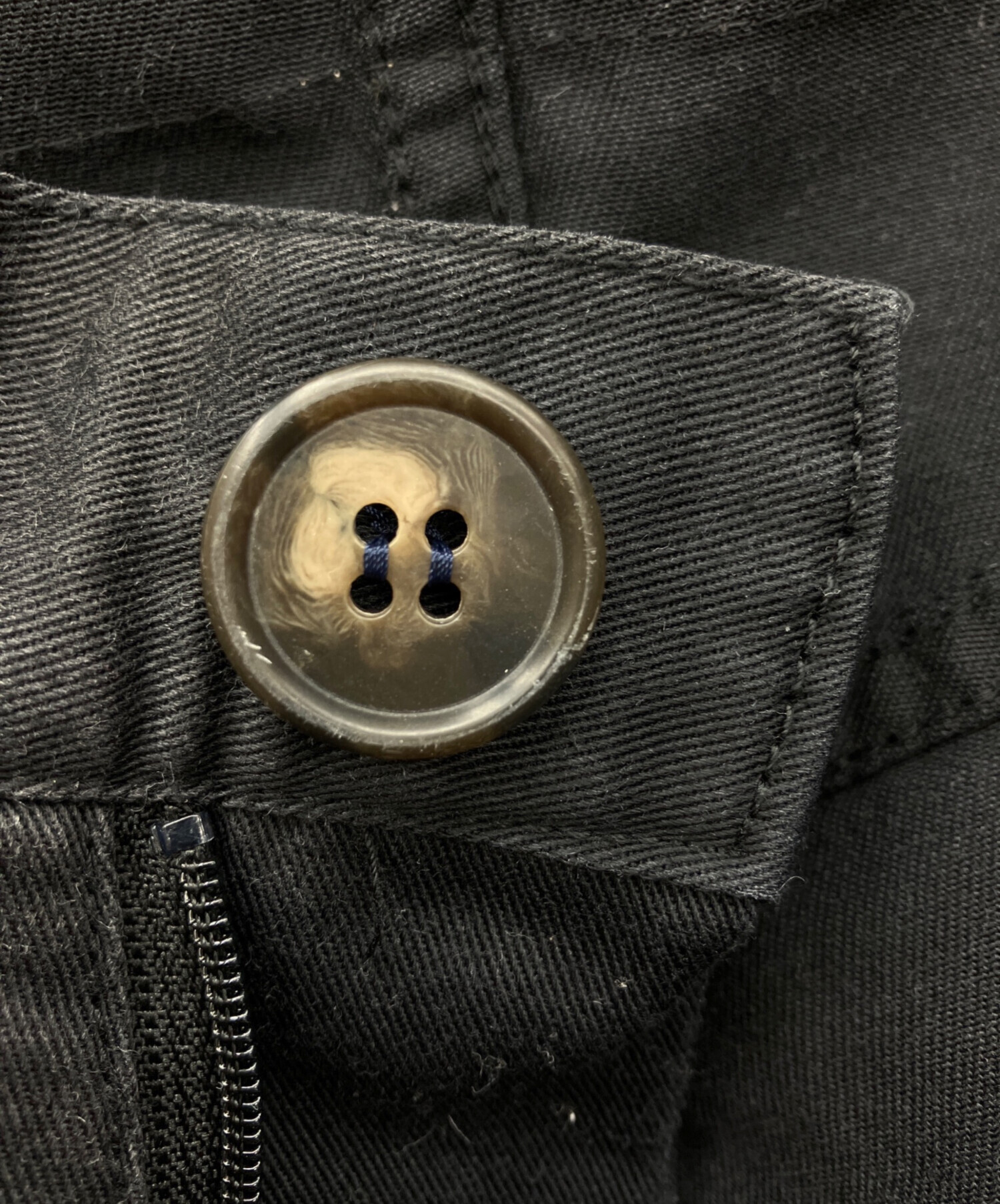 中古・古着通販】EVISU (エヴィス) ハーフパンツ ブラック サイズ:W34