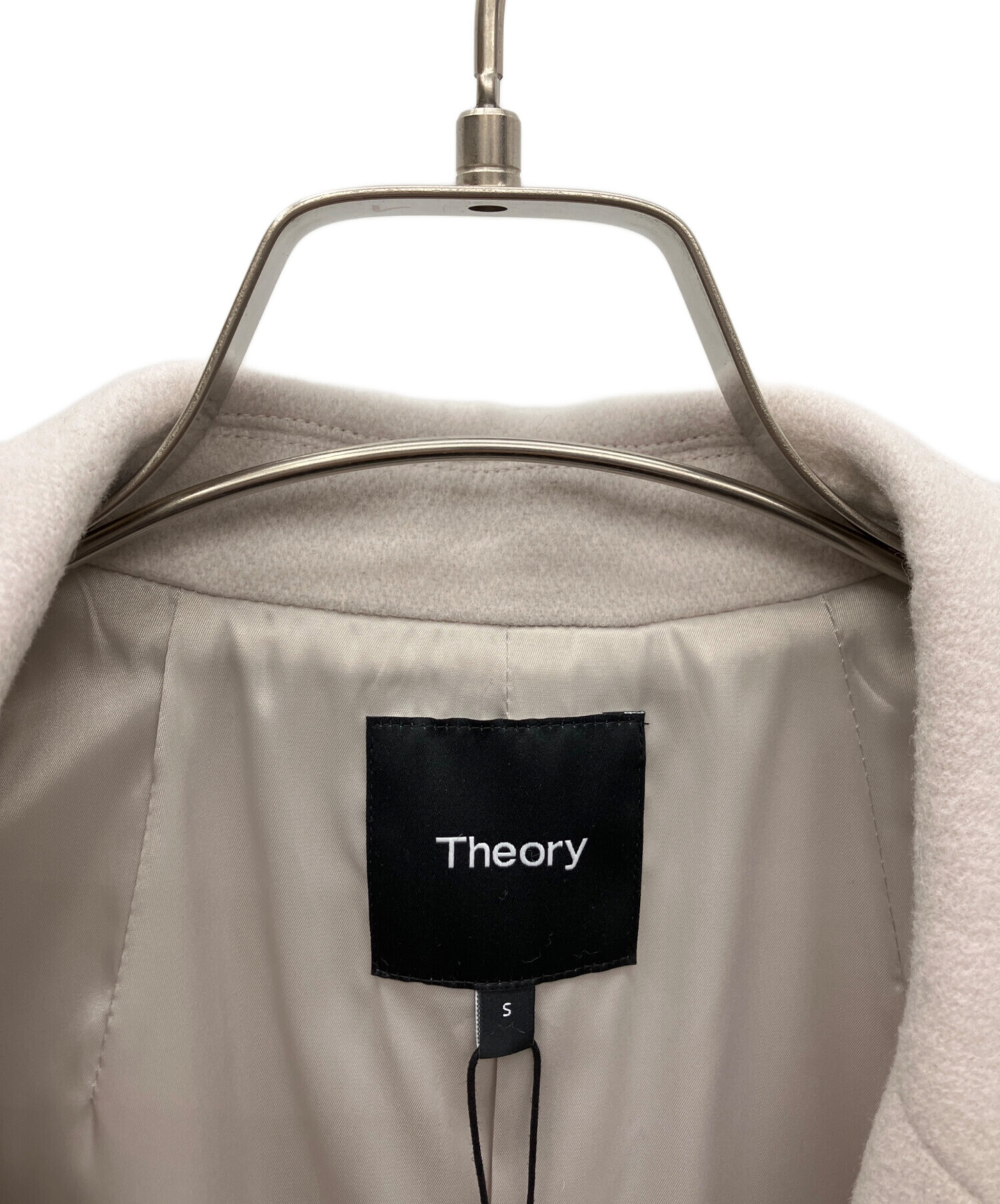 中古・古着通販】theory (セオリー) コート ピンク サイズ:SIZE S 未