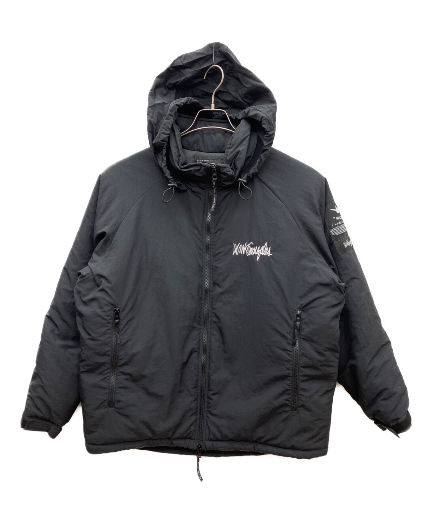80sヴィンテージ　万国旗　トレフォイル　中綿ジャケット　モノトーン 中古・古着通販】MARK GONZALES (マーク・ゴンザレス) 中綿ジャケット