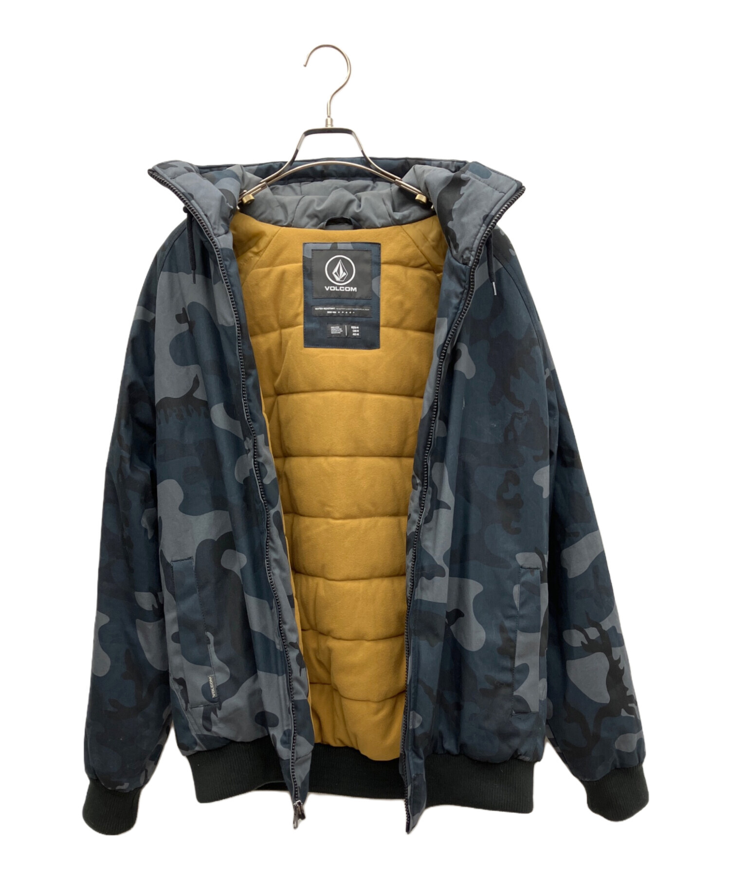 中古・古着通販】VOLCOM (ボルコム) 迷彩フードジャケット ネイビー