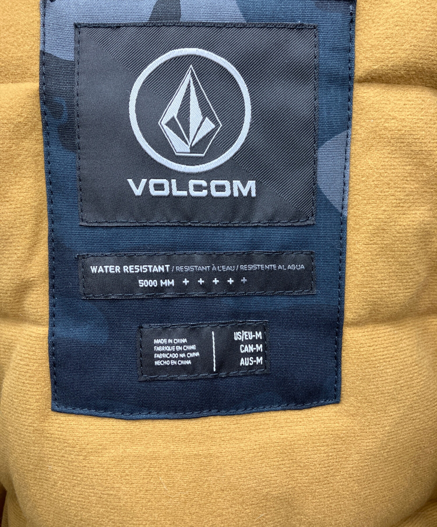 中古・古着通販】VOLCOM (ボルコム) 迷彩フードジャケット ネイビー 