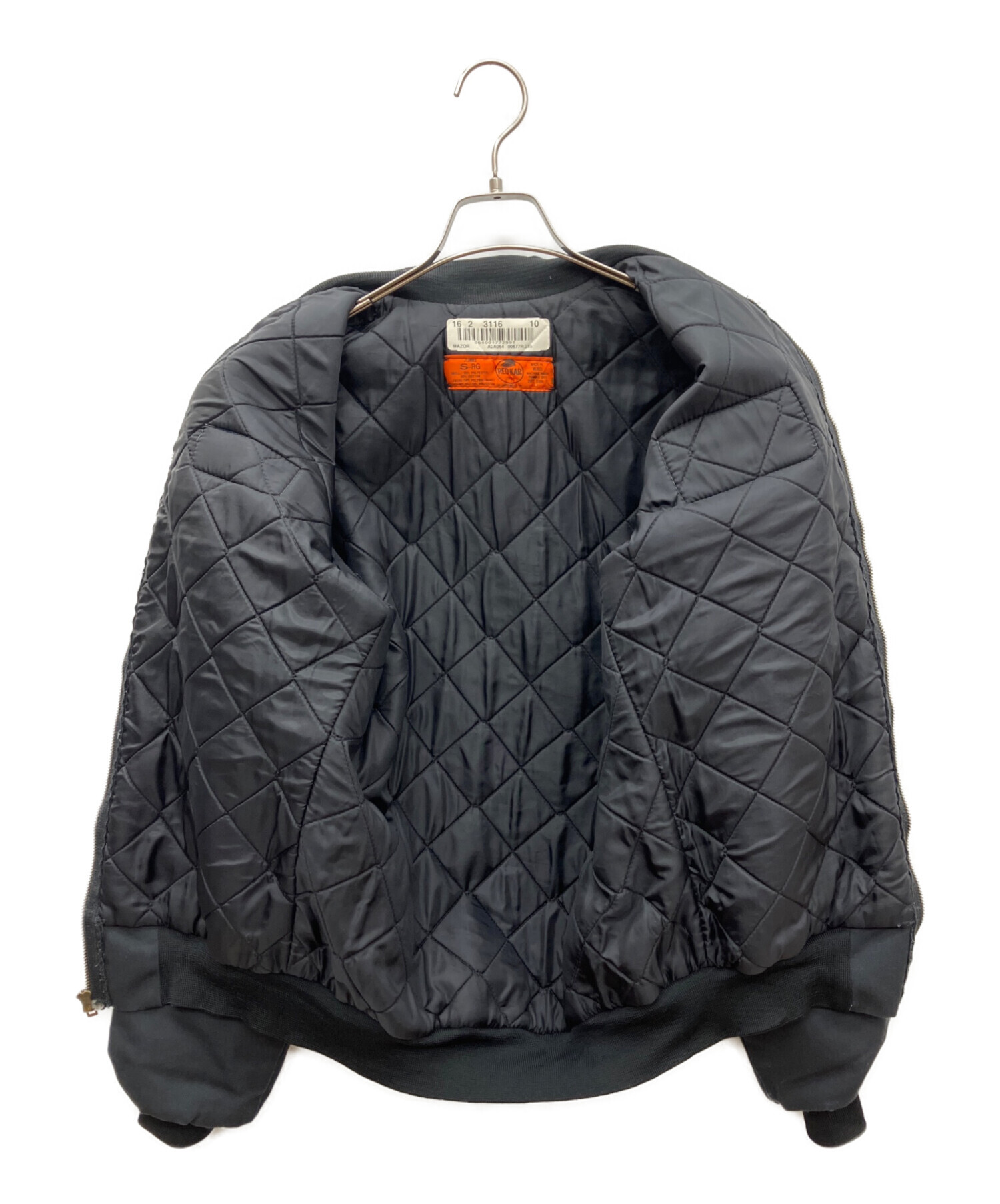 中古・古着通販】RED KAP (レッド キャップ) MA-1ジャケット ブラック