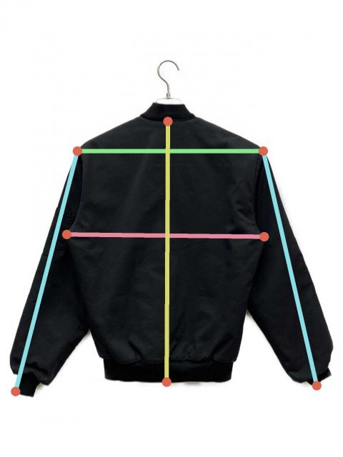 中古・古着通販】RED KAP (レッド キャップ) MA-1ジャケット ブラック