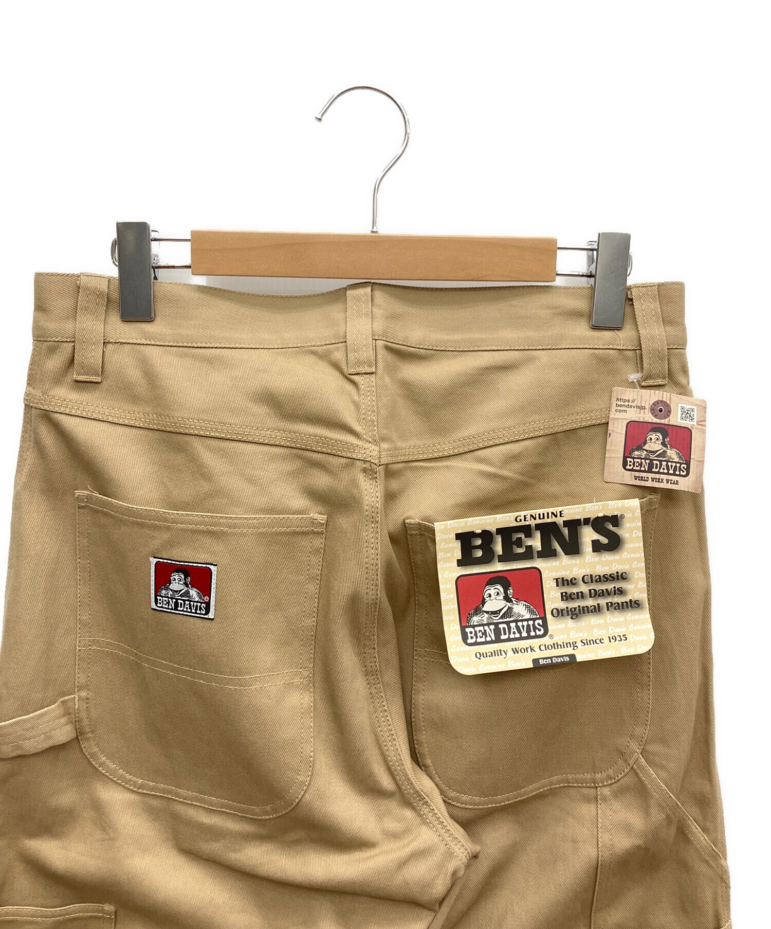 中古・古着通販】BEN DAVIS (ベンデイビス) ペインターパンツ ベージュ