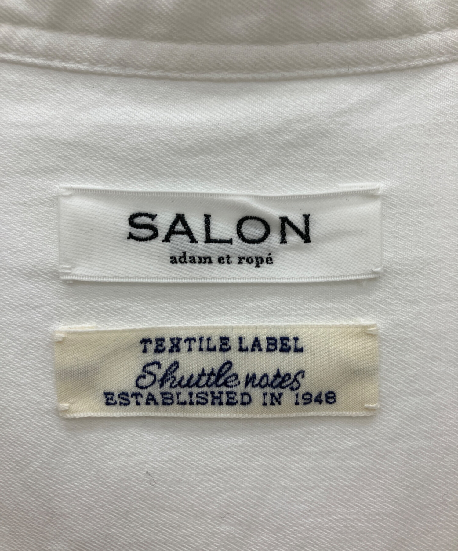 中古・古着通販】Adam et Rope (アダム エ ロペ) シャツワンピース