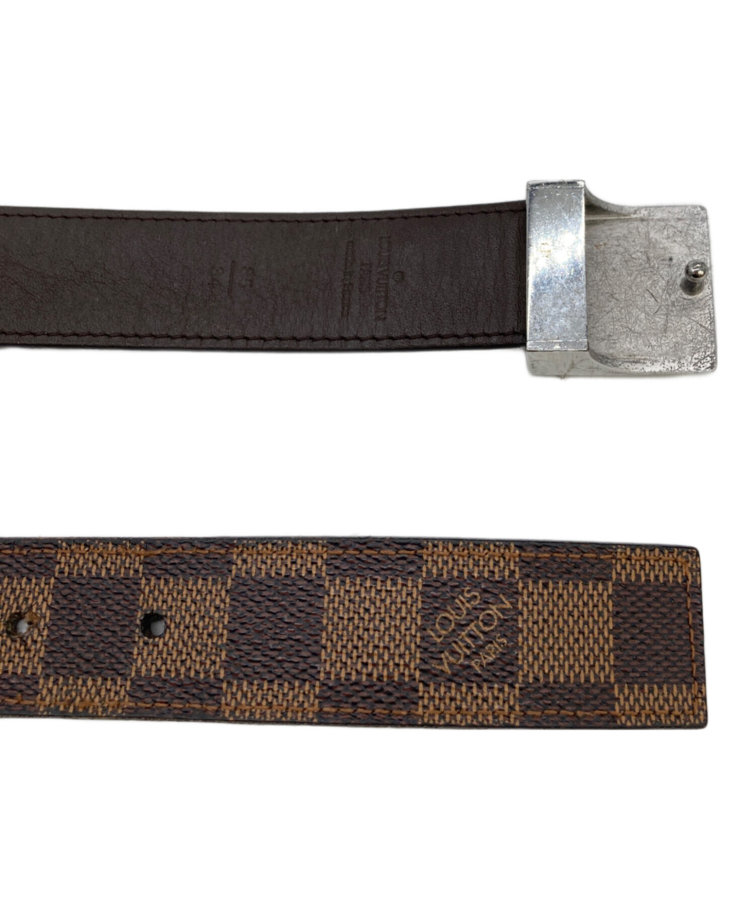 中古・古着通販】LOUIS VUITTON (ルイ ヴィトン) ダミエ サンチュール