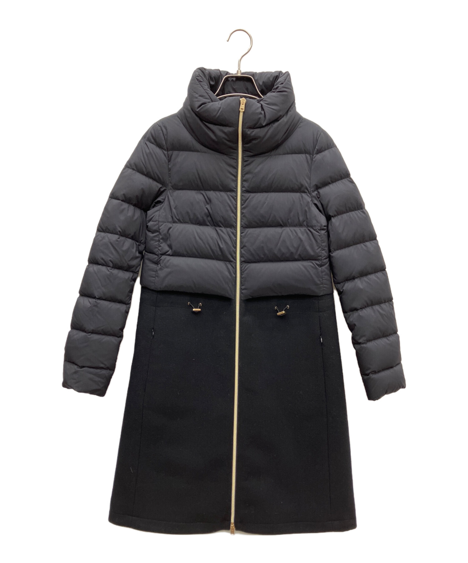 中古・古着通販】HERNO (ヘルノ) ダウンコート ブラック サイズ:SIZE