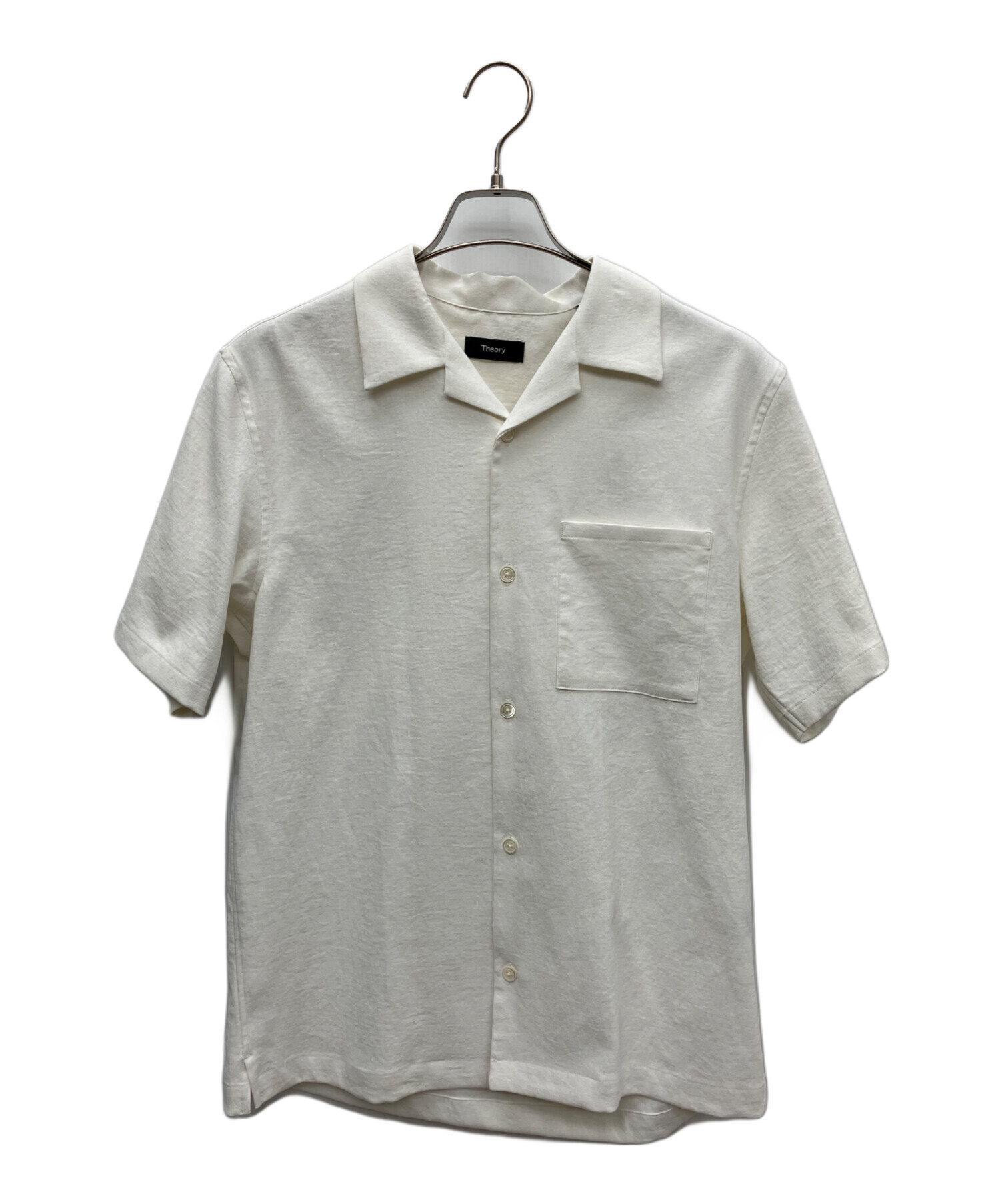 中古・古着通販】theory (セオリー) シャツ ホワイト サイズ:S 未使用