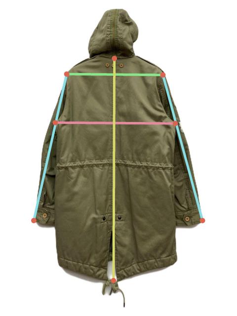 中古・古着通販】DIESEL (ディーゼル) モッズコート オリーブ サイズ:M
