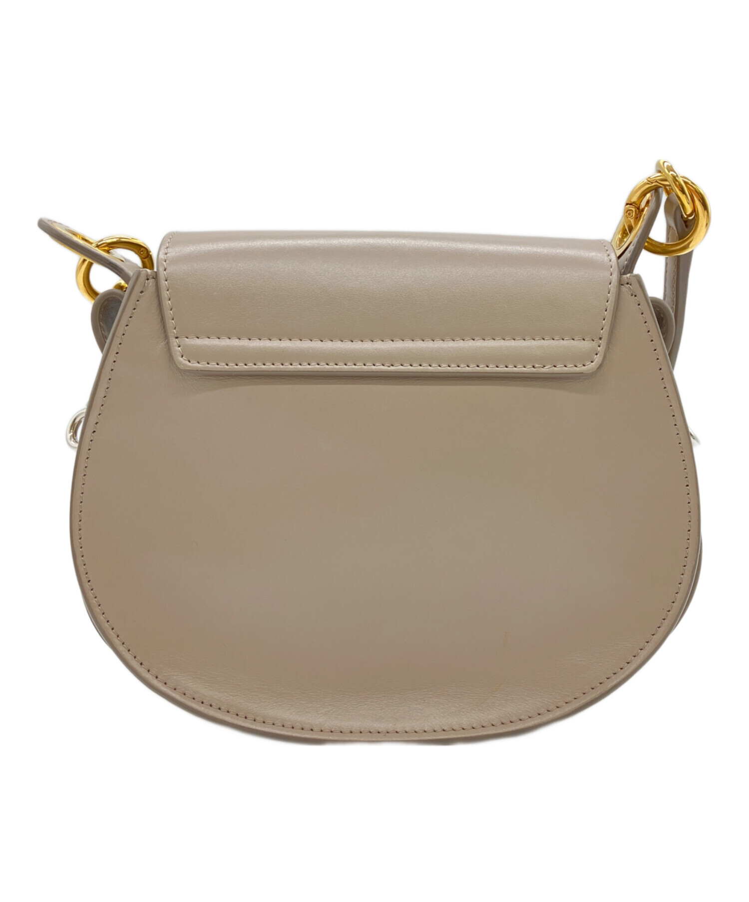 CHLOE クロエ　TESS スモールバッグ Chloe】シャイニー ＆ スエードレザー製 Tess スモール バッグ (Chloe