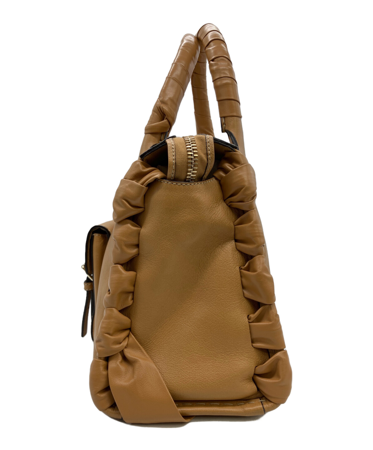 中古・古着通販】Chloe (クロエ) エディス 2WAYバッグ ブラウン