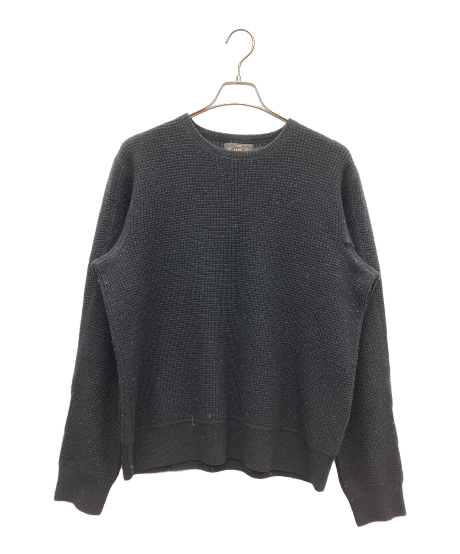 中古・古着通販】RRL (ダブルアールエル) 厚手ニット ブラック サイズ