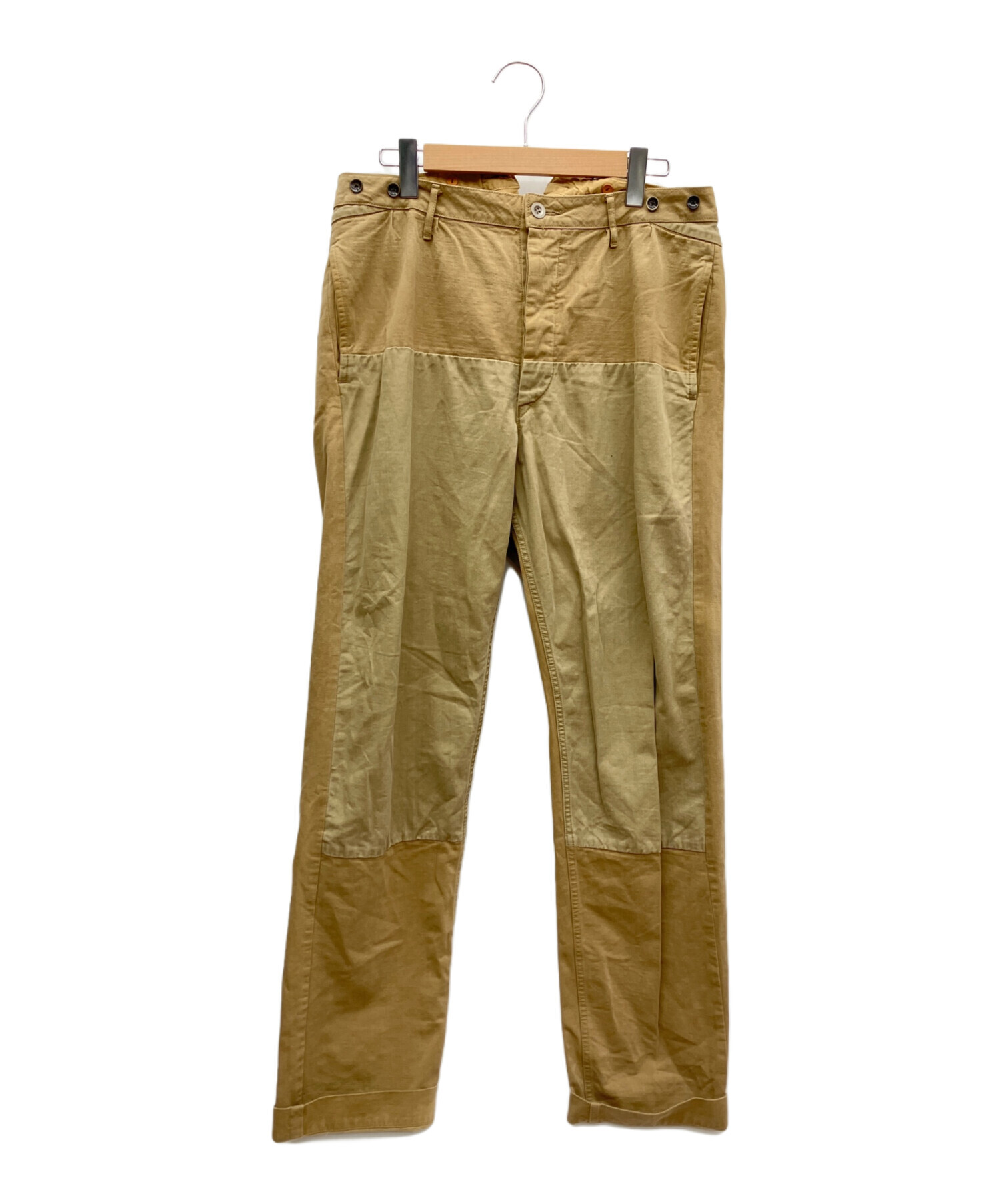 中古・古着通販】KAPITAL (キャピタル) ワークパンツ ベージュ サイズ