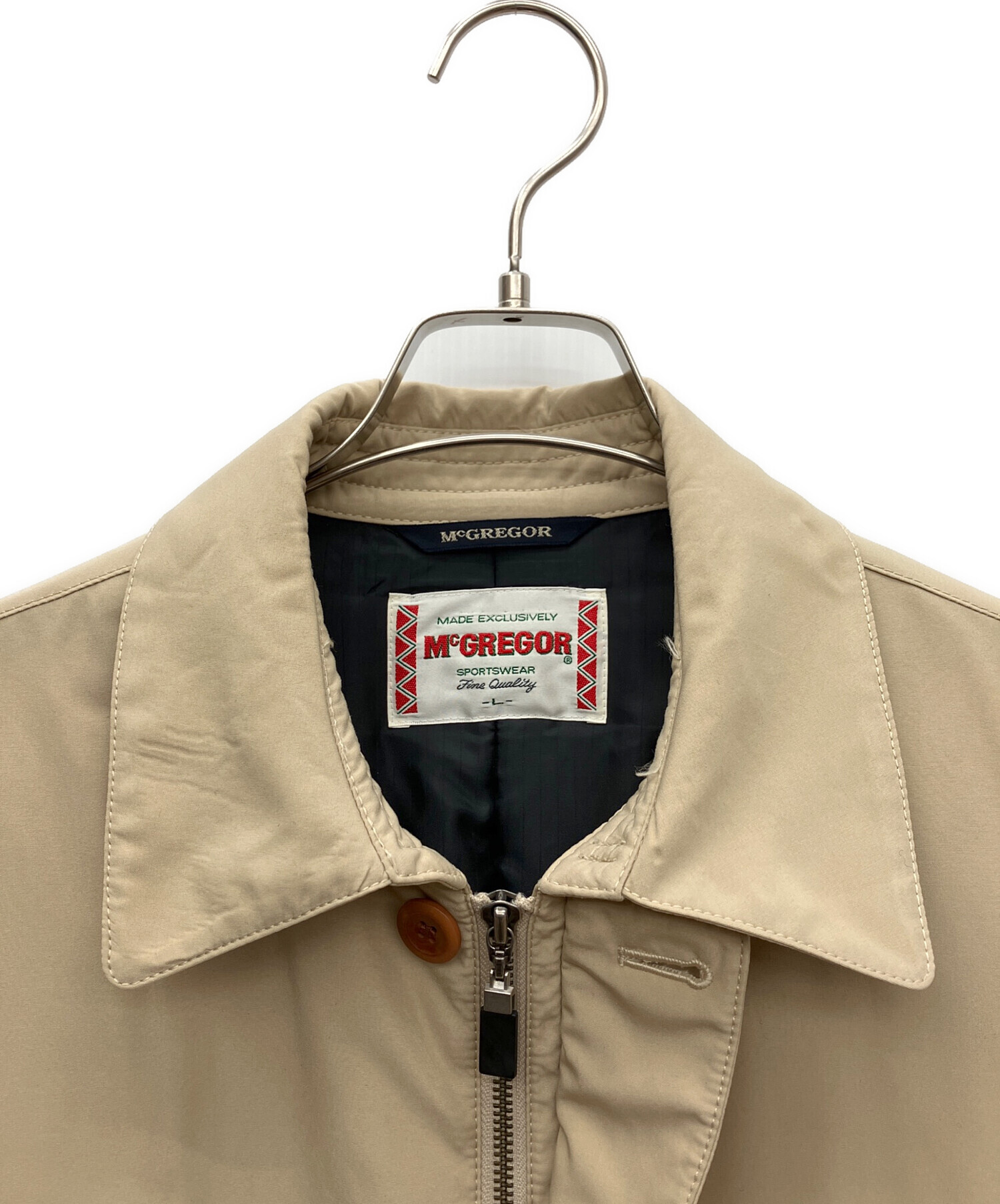 中古・古着通販】McGREGOR (マックレガー) ダウンコート ベージュ